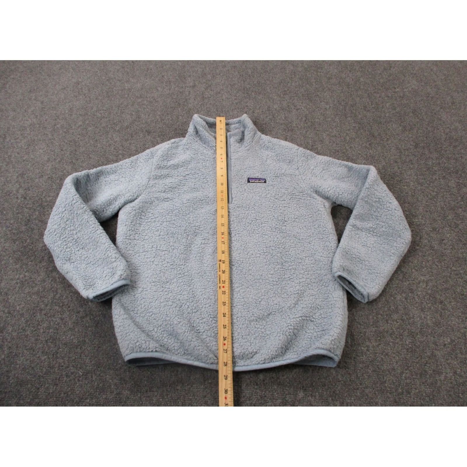 Patagonia Patagonia Jacket Womens M Blue Fuzzy Fleece Los Gatos Outdoors Hiking Size M / US 6-8 / IT 42-44 - 3 Thumbnail