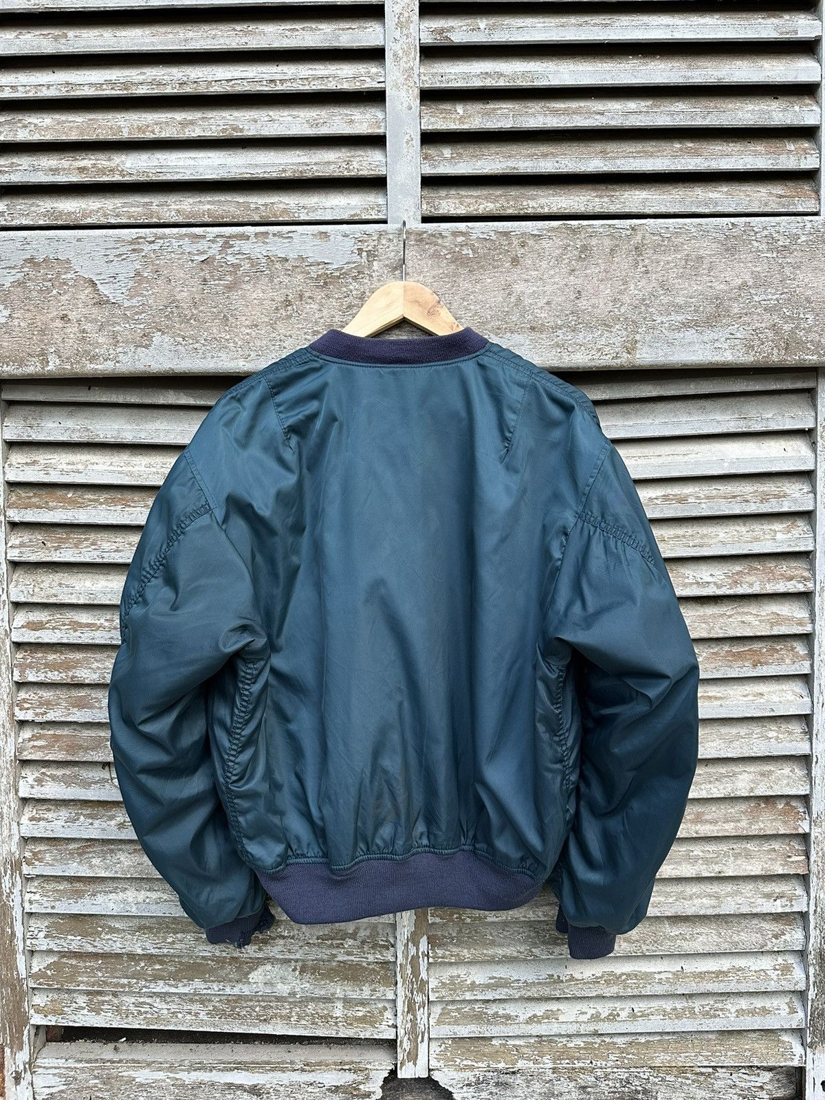 Vintage 🪖Vintage MA-1 Man Intermediate Upright Bomber Jacket Size US M / EU 48-50 / 2 - 10 Thumbnail