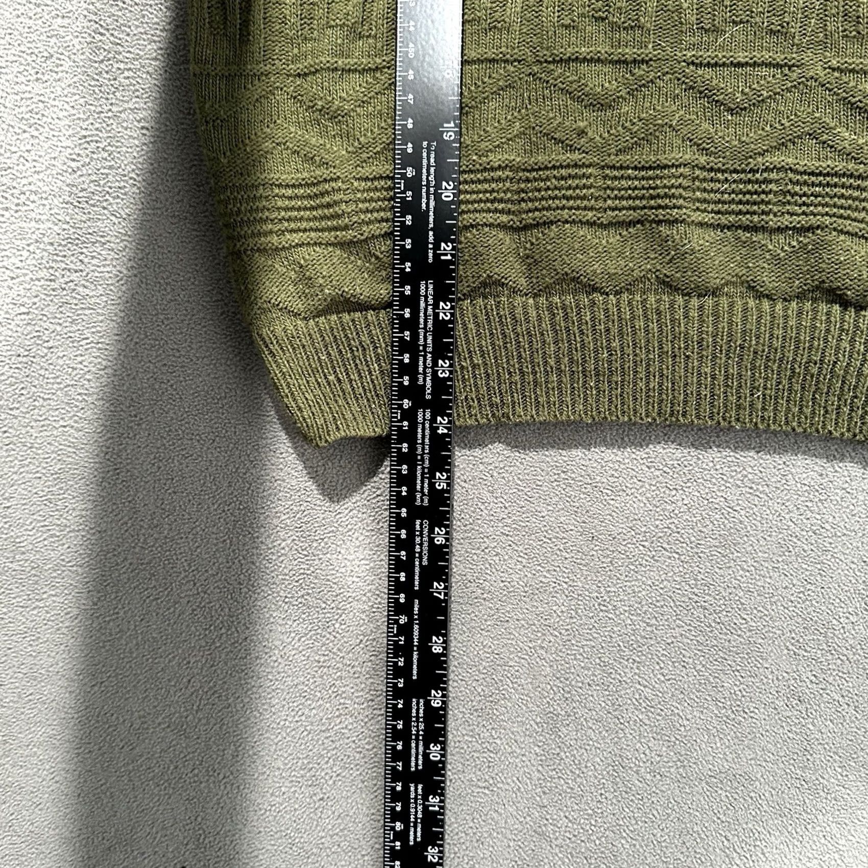 Vintage VINTAGE american pride Sweater Geometric Knit Pattern Crew Green Small Mens Size US S / EU 44-46 / 1 - 7 Thumbnail