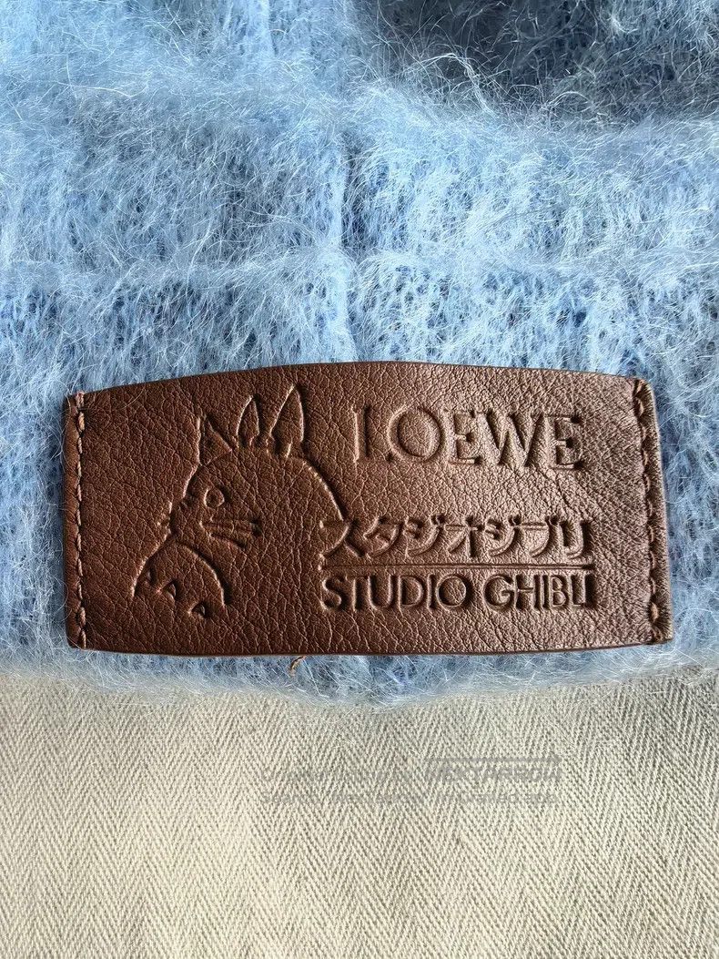 Loewe Loewe Blue Flame Wool Fleece Hat Size ONE SIZE - 6 Thumbnail