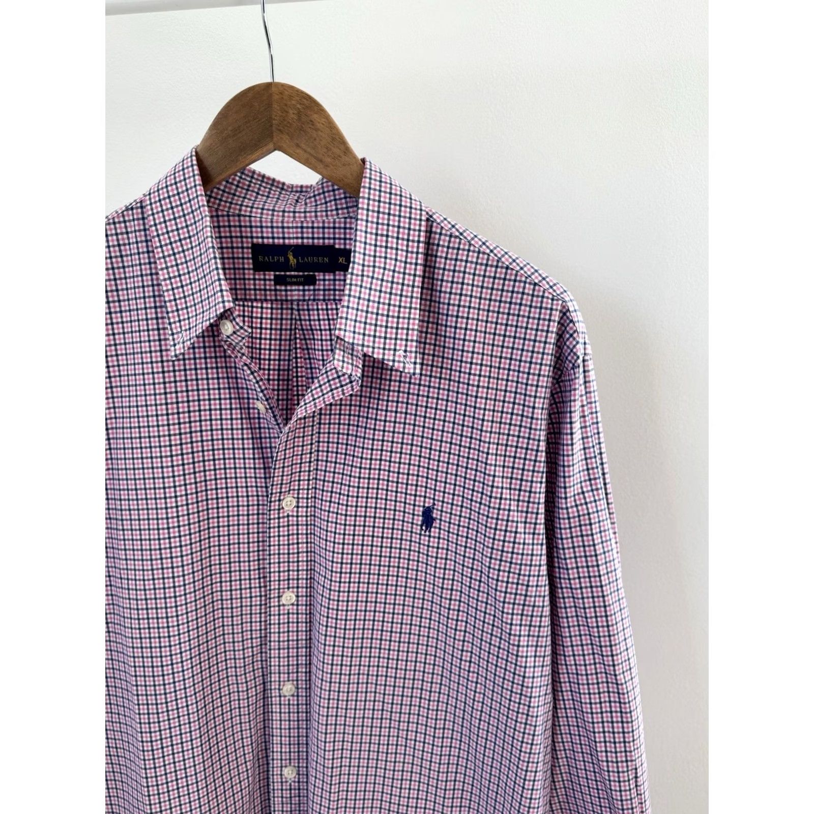 Ralph Lauren Ralph Lauren Button-Up Shirt Men’s XL Pink Check Shirt Button-Down Collared Old Money Classic Luxury Size US XL / EU 56 / 4 - 3 Thumbnail