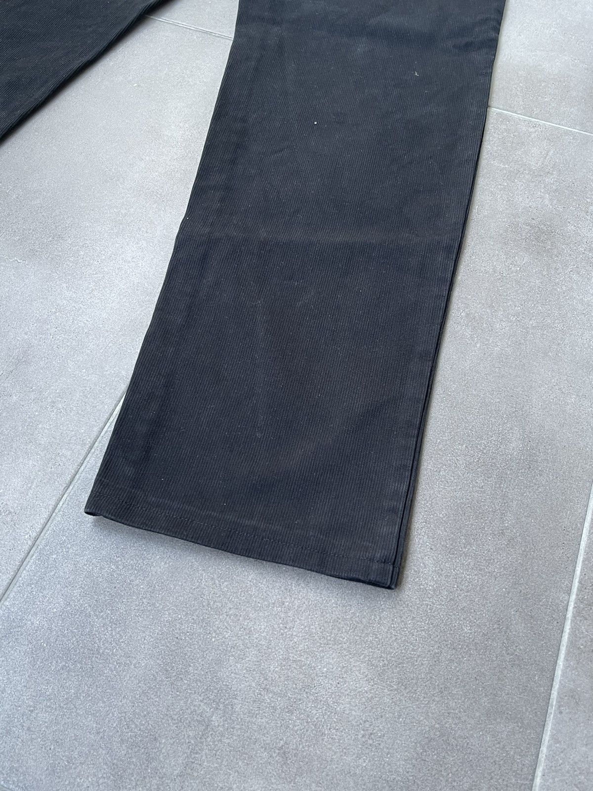 Versace Versace Jeans Couture High Rise Corduroy Black Denim Pants Size US 32 / EU 48 - 16 Thumbnail