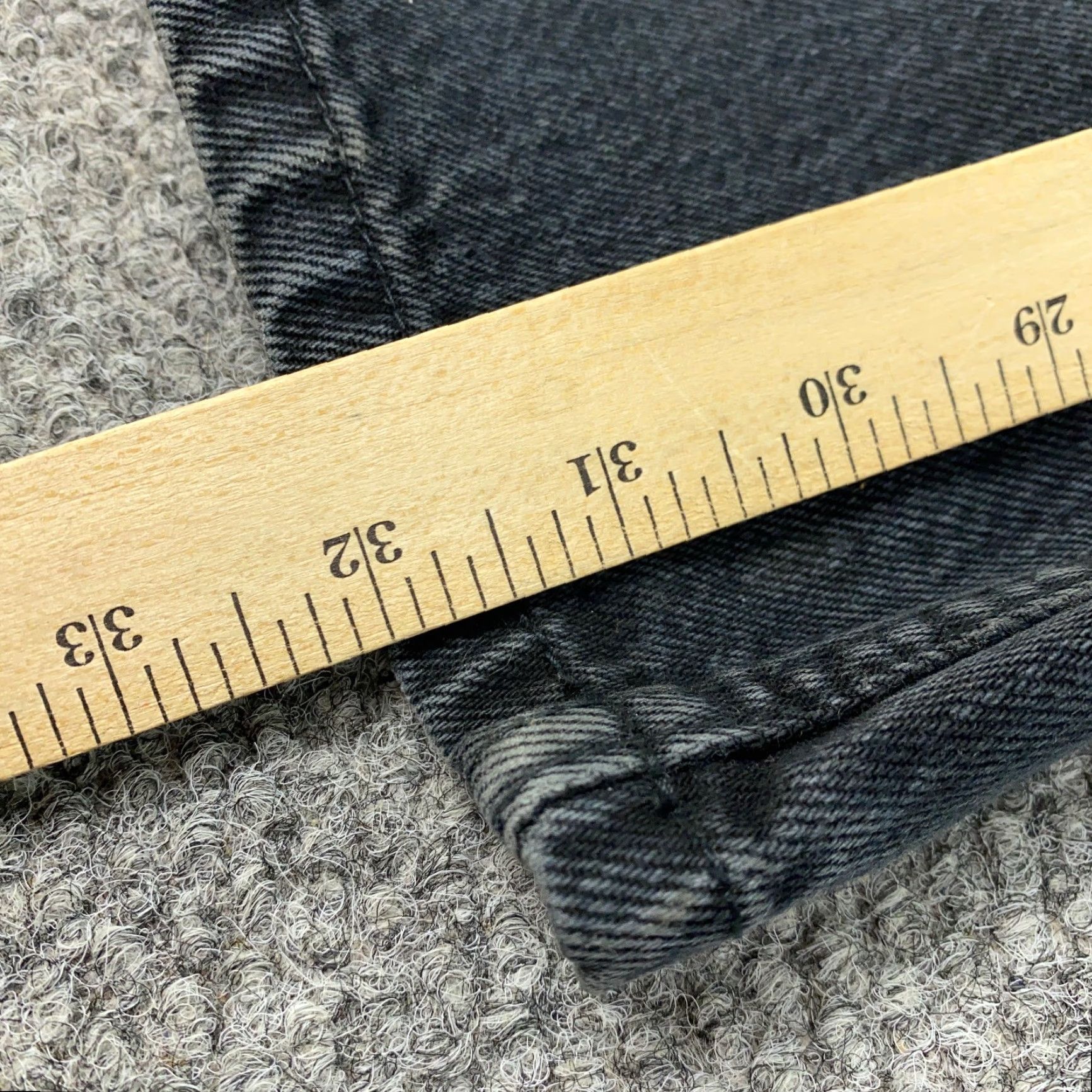 Vintage VINTAGE Unbranded Carpenter Jeans Men's Size 36 Loose Baggy Straight Blue Distressed 90s Grunge Retro Size US 36 / EU 52 - 5 Thumbnail