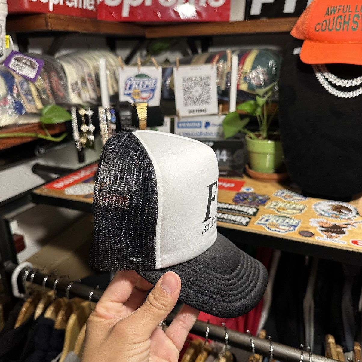 Fuck The Population FTP OG logo trucker snap back Size ONE SIZE - 2 Thumbnail