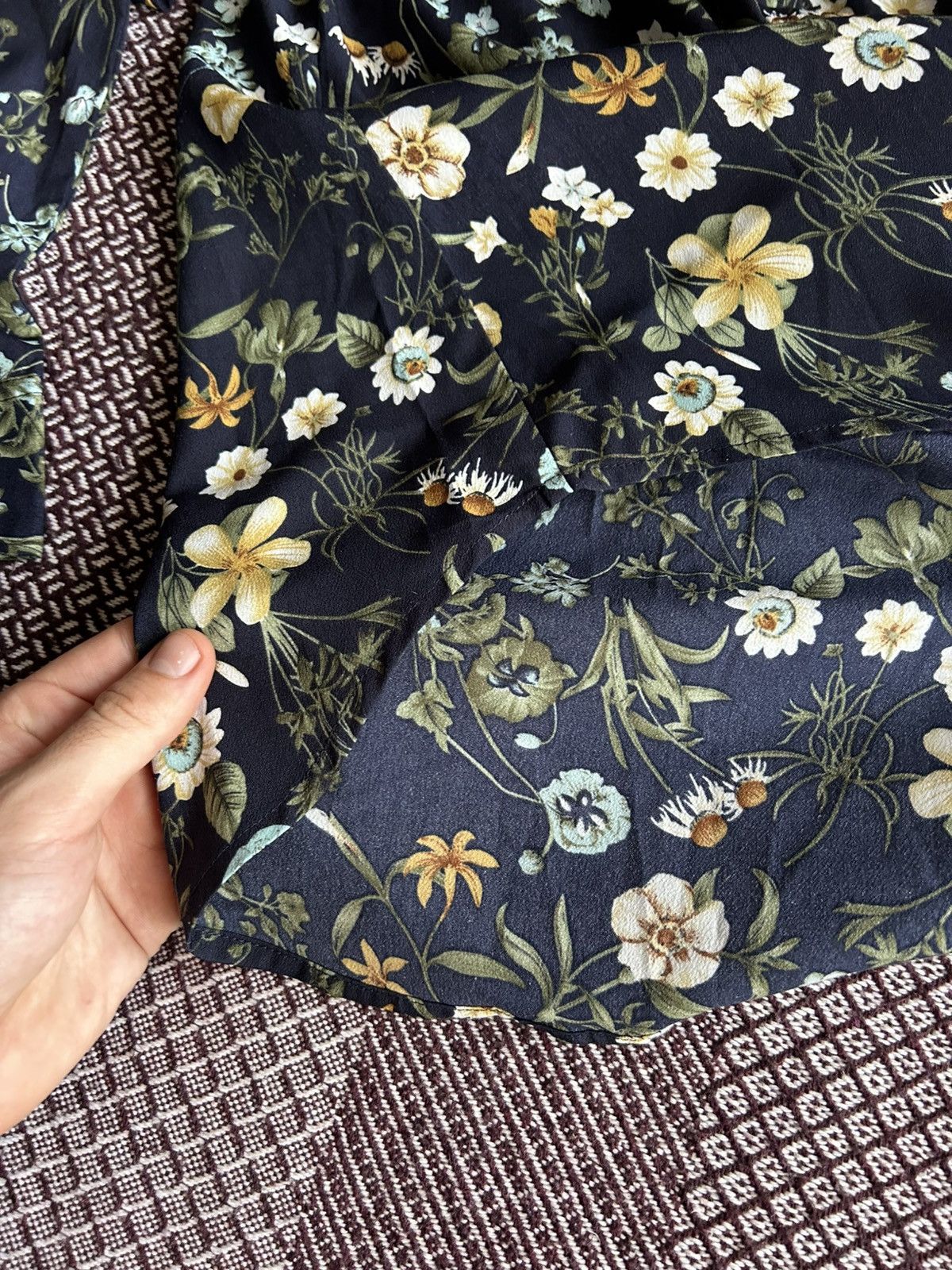 Diesel Diesel Women Shirt Floral Pattern Solid Style Size XS Size XS / US 0-2 / IT 36-38 - 8 Thumbnail