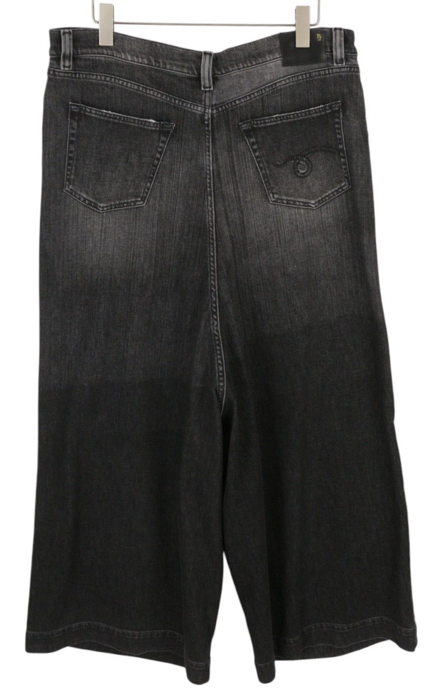 R13 JESSE 38 Vintage Grey Drop Crotch Loose Baggy Dark 86494 Size 28" / US 6 / IT 42 - 2 Thumbnail