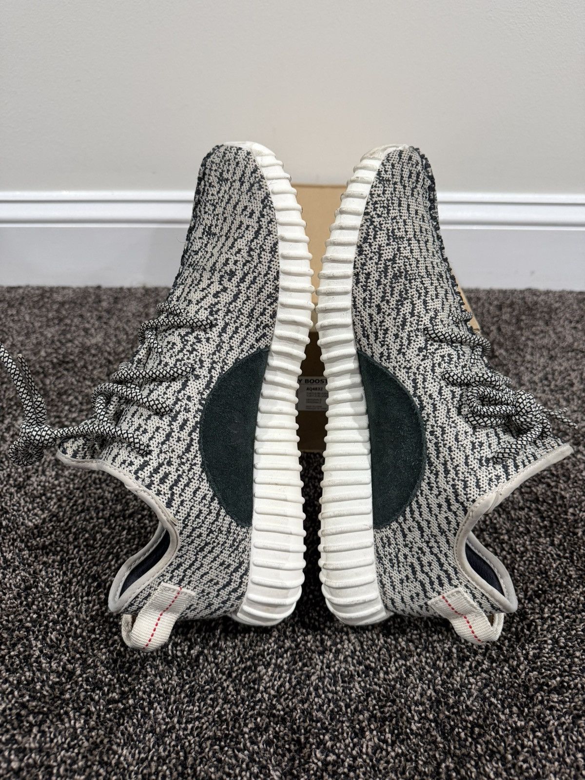 Adidas Adidas Yeezy Boost 350 OG “Turtledove” 2015 Grey Sneakers Size US 10 / EU 43 - 6 Thumbnail