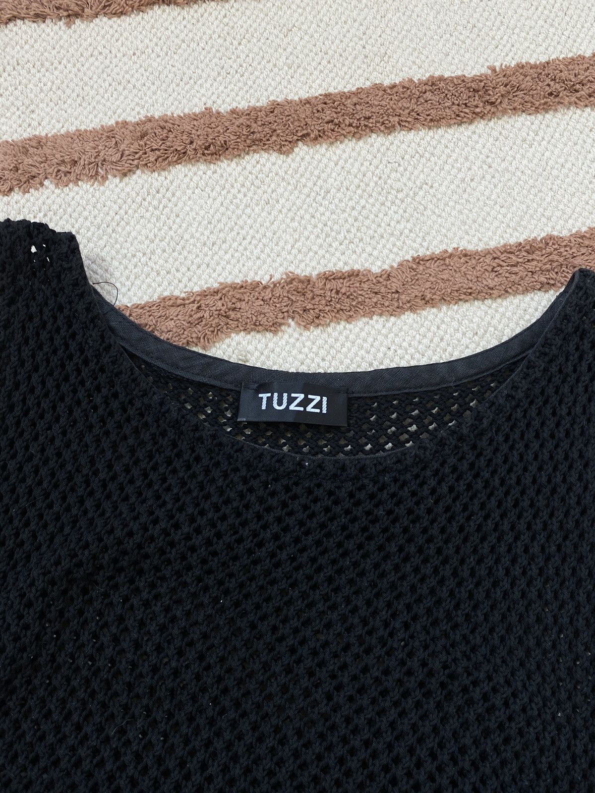 Vintage AVANT GARDE MESH KNITTED Y2K TANK TOP Size M / US 6-8 / IT 42-44 - 3 Thumbnail
