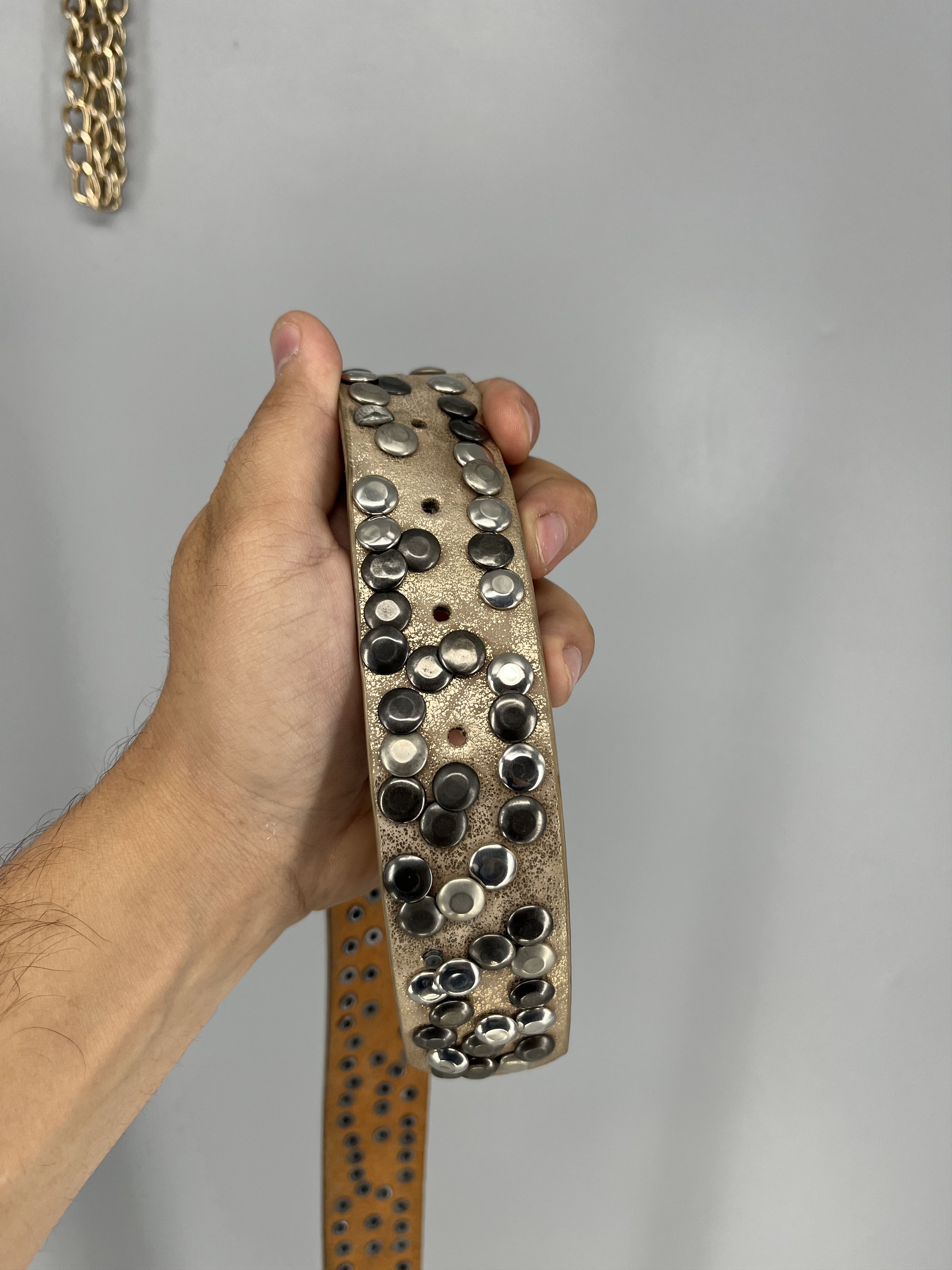 Vintage Vintage 90s Punk Belt Leather Band Rock Y2K 90s Y2K Size ONE SIZE - 11 Thumbnail