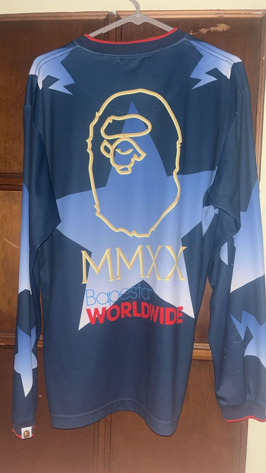 Bape Bapesta Long sleeve Size US XL / EU 56 / 4 - 2 Thumbnail