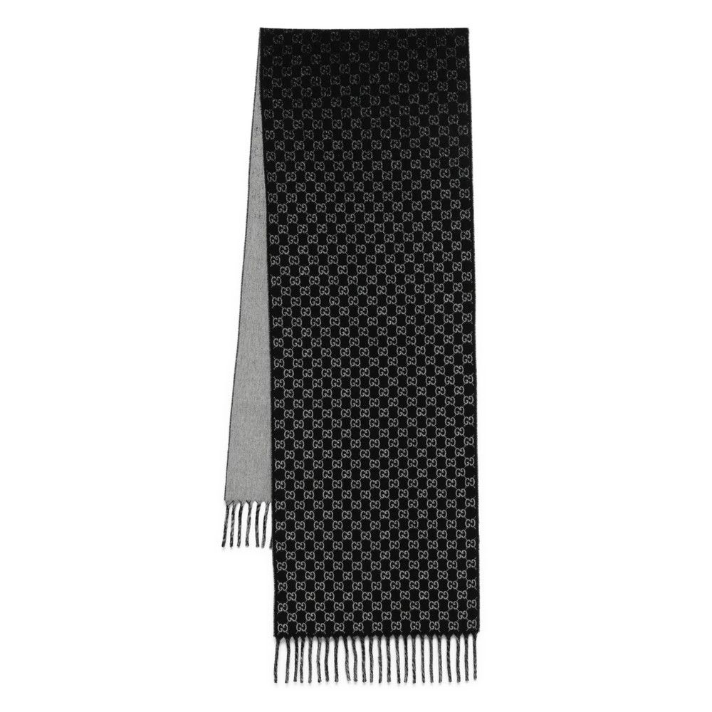 Gucci Gucci BLACK Scarves Size ONE SIZE - 1 Thumbnail