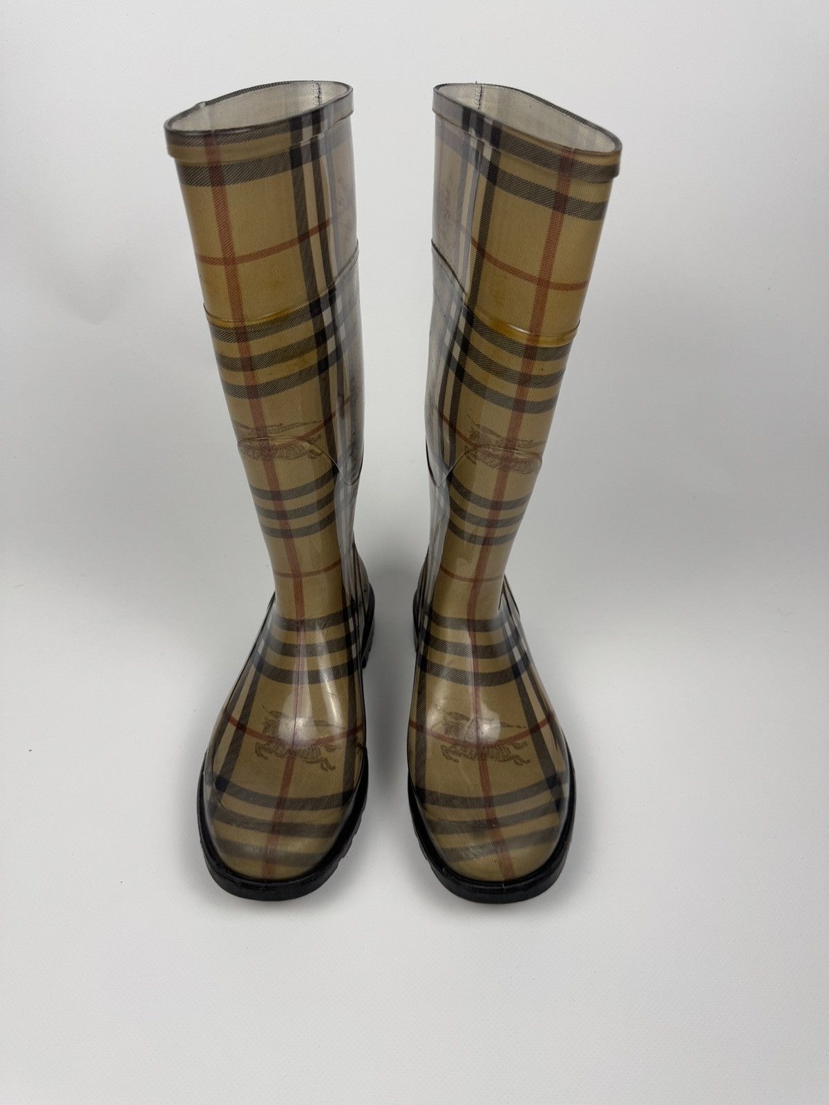 Burberry Burberry Rain Boots Nova Check Y2K Size US 6 / IT 36 - 3 Thumbnail