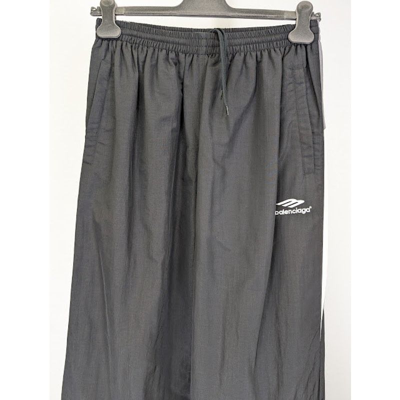 Balenciaga o1rshd1 Medium Fit Tracksuit Pants in Black Size US 32 / EU 48 - 3 Thumbnail