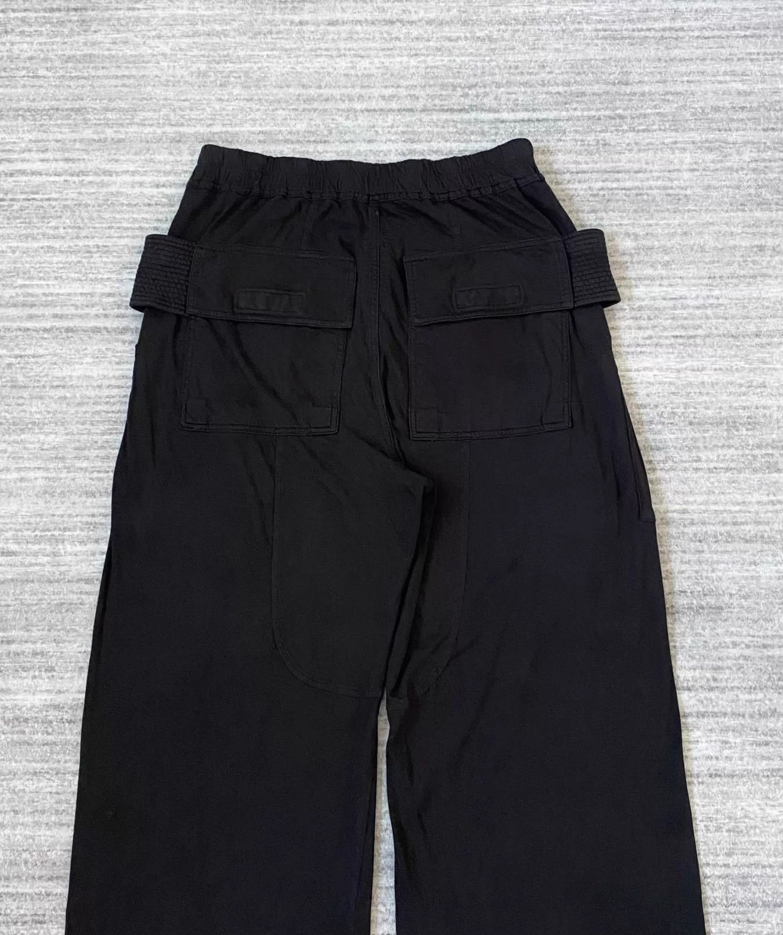 Rick Owens Rick Owens Double Ring Straight Wide-Leg Trousers M Size US 32 / EU 48 - 5 Thumbnail