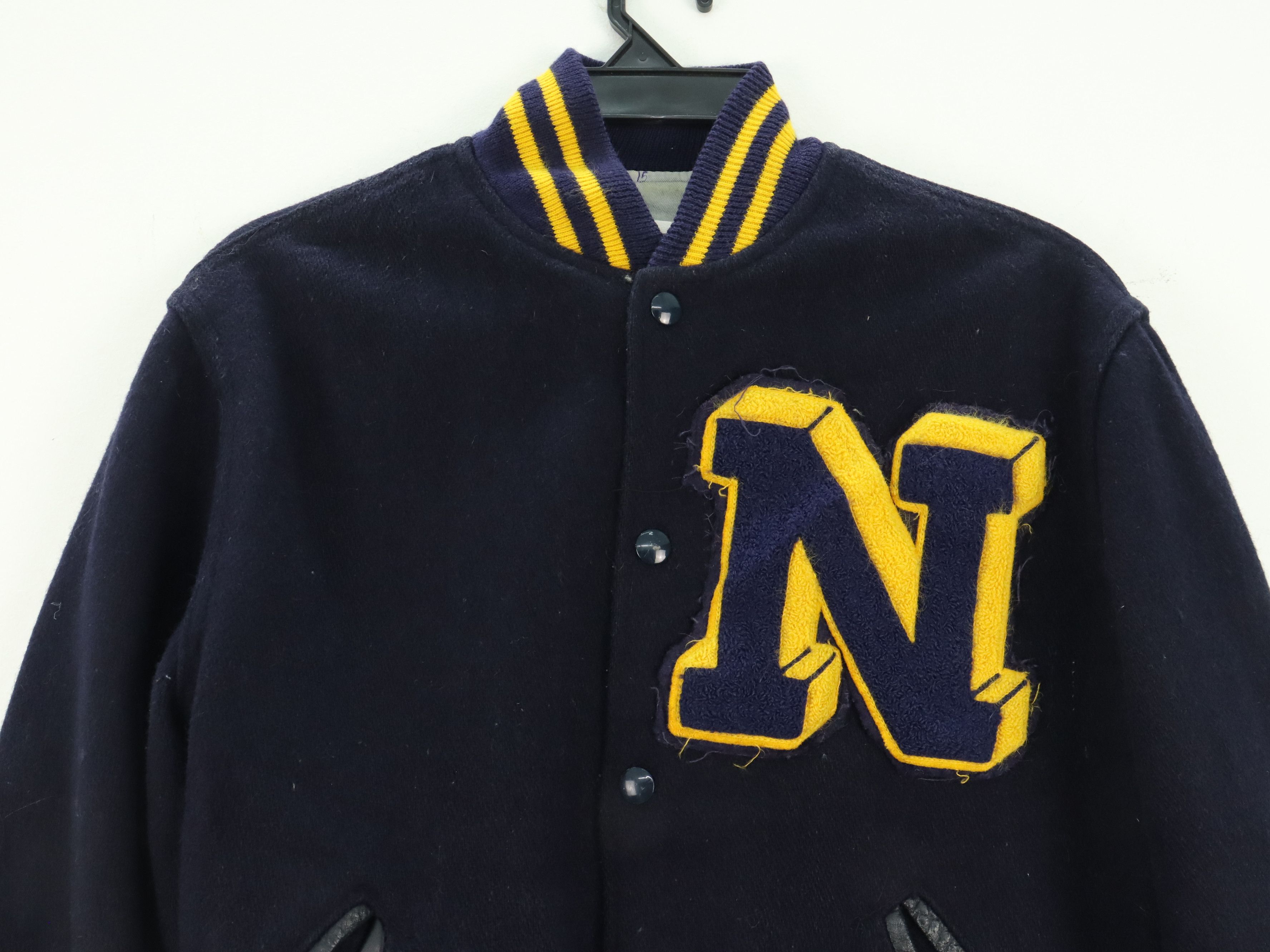 Vintage Vintage Holloway Wool Varsity Letterman Jacket MADE IN USA Size US M / EU 48-50 / 2 - 5 Thumbnail
