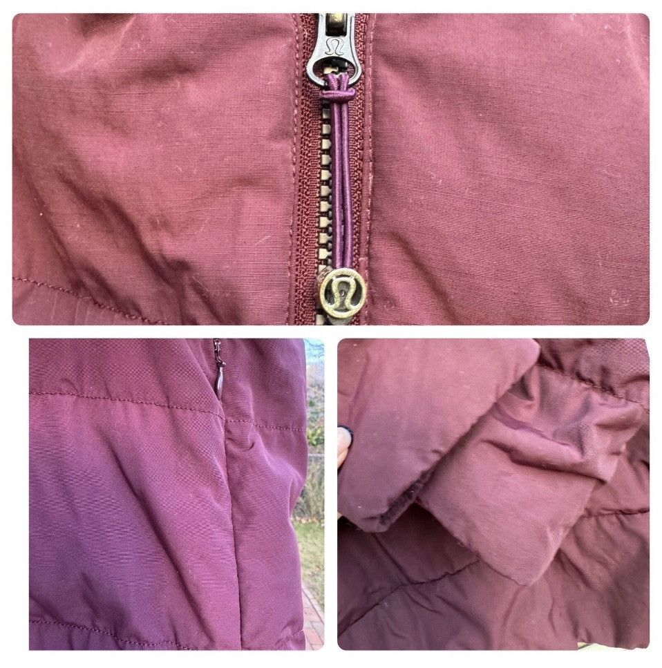 Lululemon Lululemon Puffy Blanket Jacket Plum sz.6 Size S / US 4 / IT 40 - 7 Thumbnail