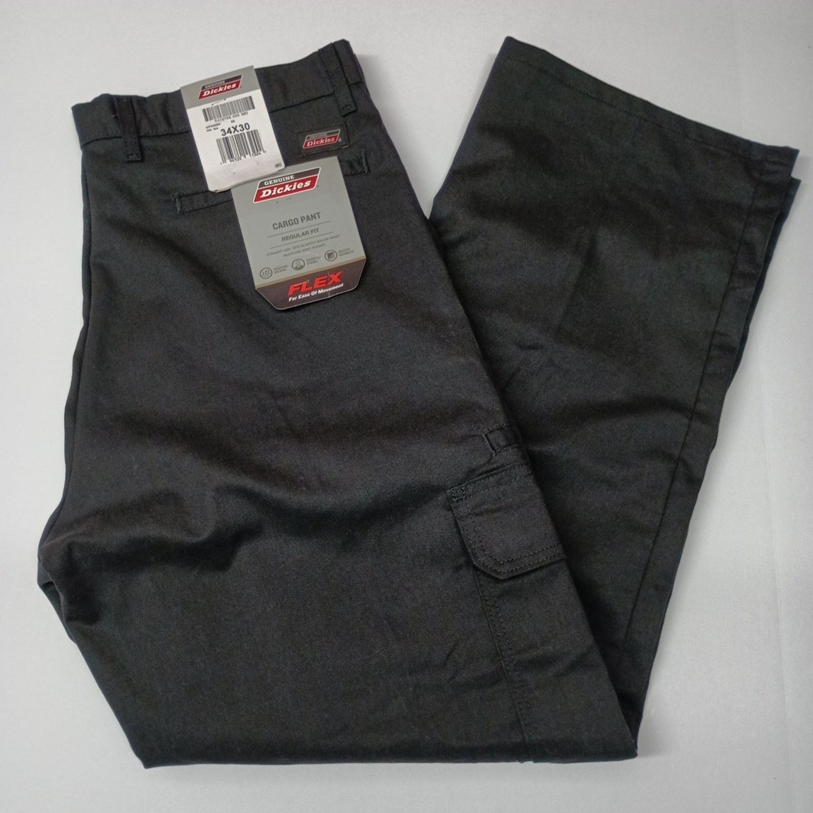 Dickies Dickies Cargo Pants Men's Size 34x30 Black Regular Straight Size US 34 / EU 50 - 1 Thumbnail