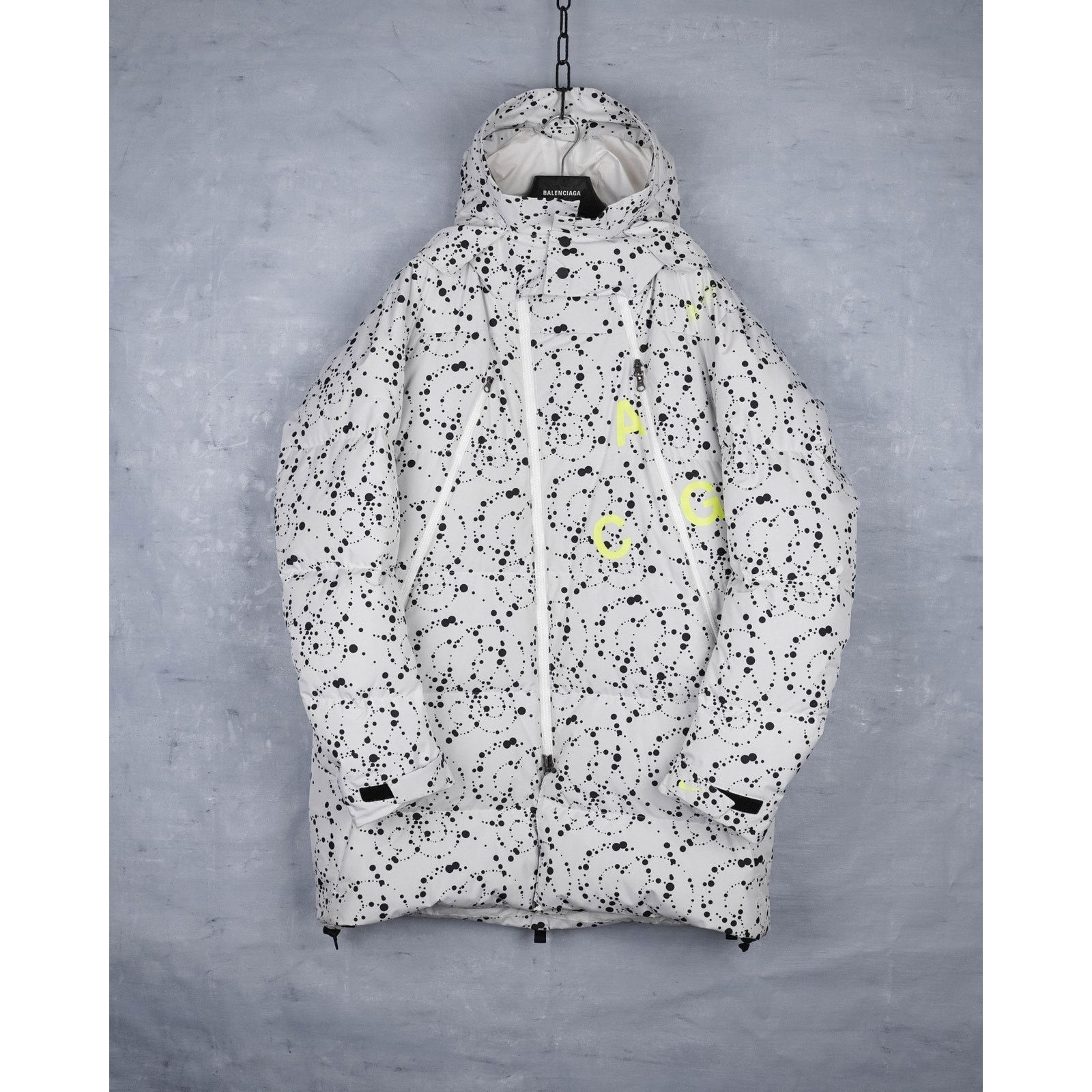 Nike ACG Nike acg white splatter tech winter goose down puffer jacket Size US L / EU 52-54 / 3 - 1 Thumbnail
