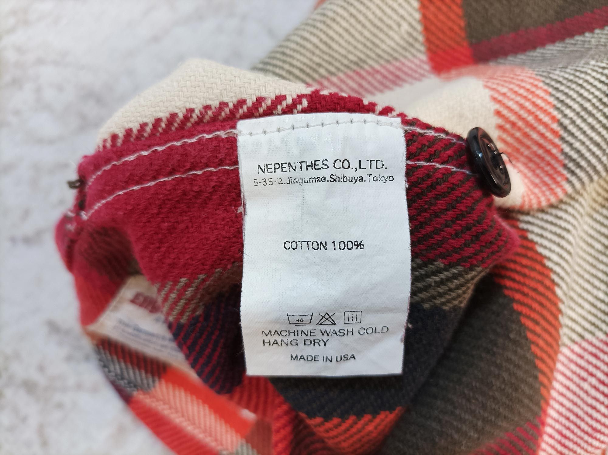Engineered Garments Engineered Garments USA Heavyweight Flannel Pullover Shirt L Size US L / EU 52-54 / 3 - 10 Thumbnail