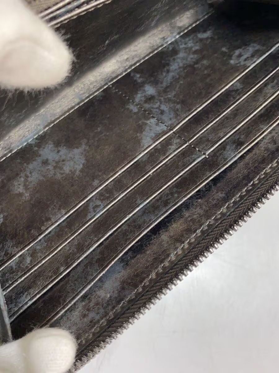 Yohji Yamamoto discord Yohji Yamamoto Leather Round Wallet Size ONE SIZE - 6 Thumbnail