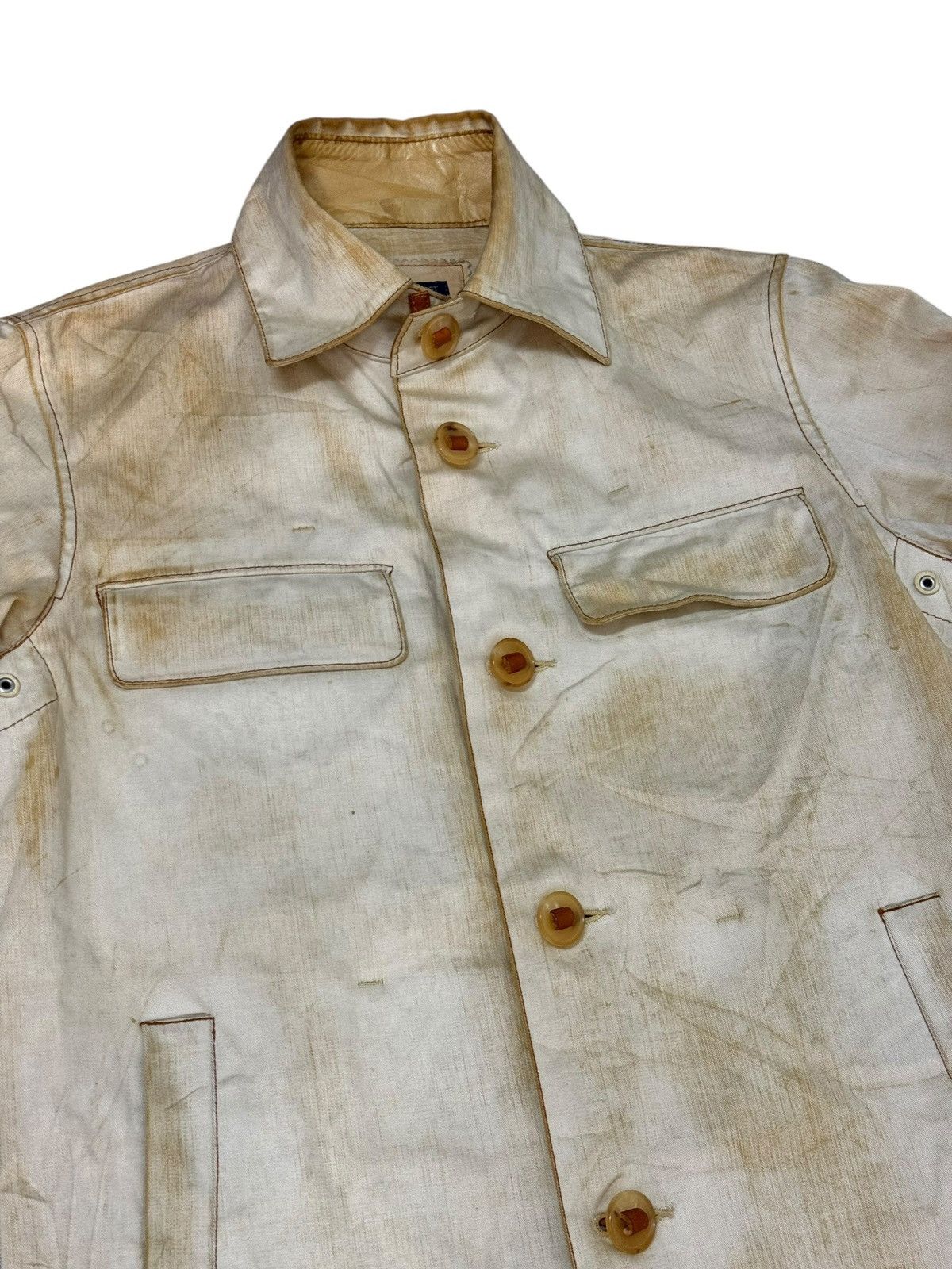 Japanese Brand Vtg Process Waxed Jkt by Kondo Japan margiela visvim 7🟩4 Size US S / EU 44-46 / 1 - 6 Thumbnail