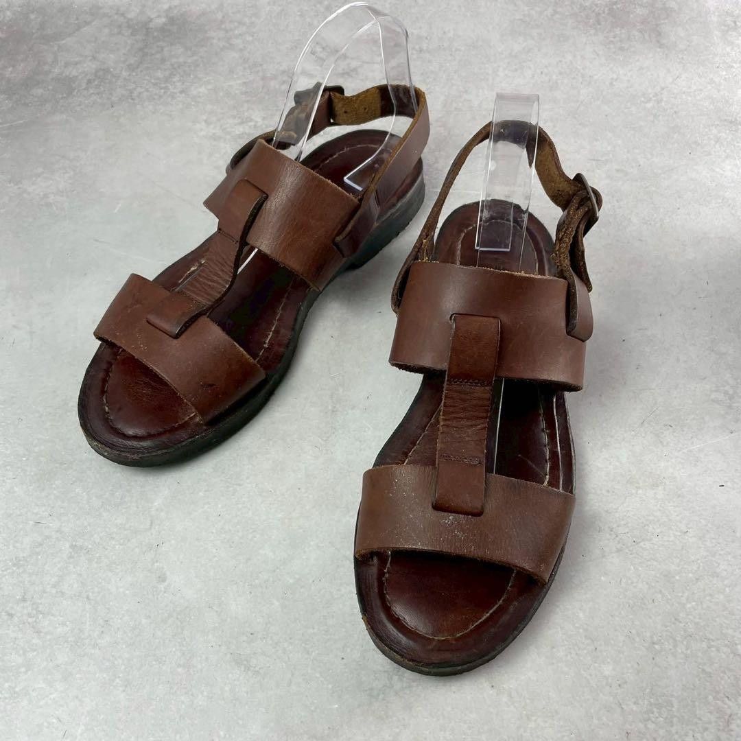 靴 ISSEY MIYAKE MEN Sandals leather brown L Men's Issey Miyake Footwear | Grailed