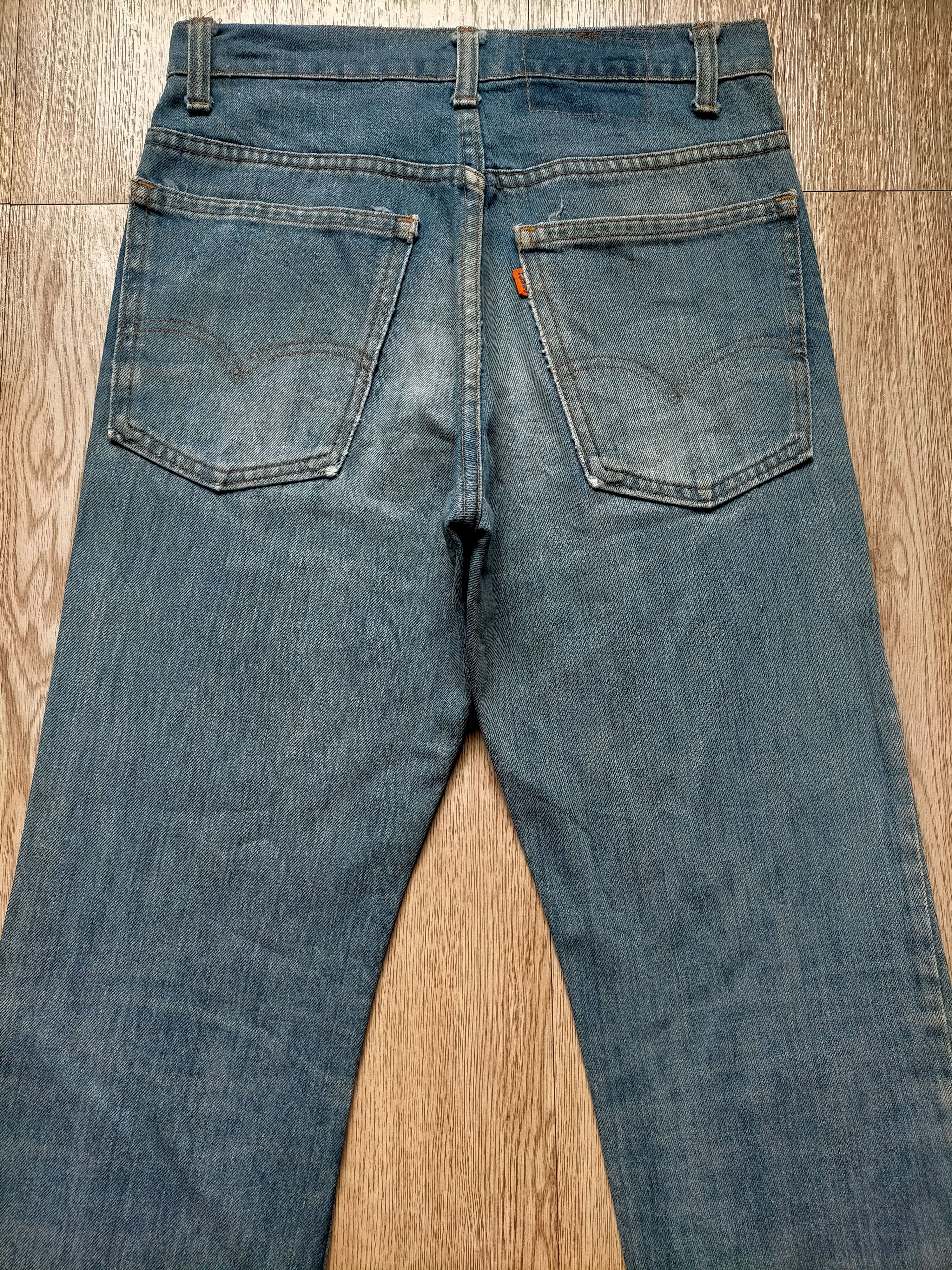Levi's Vintage 70s-80s Levis 517 Oren Tab Button 8 Boot cut Denim Size US 28 / EU 44 - 12 Thumbnail