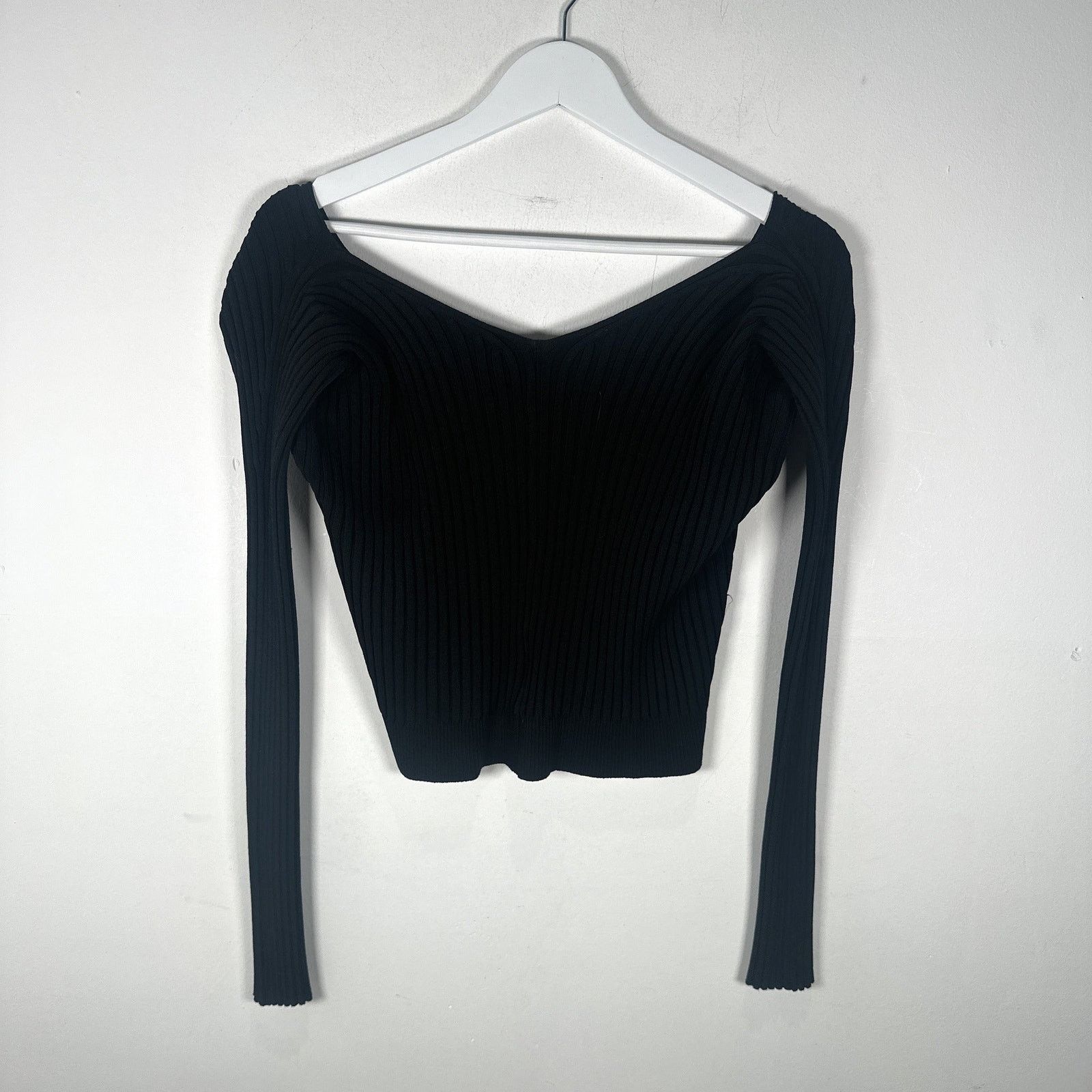 Jacquemus Jacquemus La Maille Pralu Cropped Cardigan Black Size S Size S / US 4 / IT 40 - 4 Thumbnail