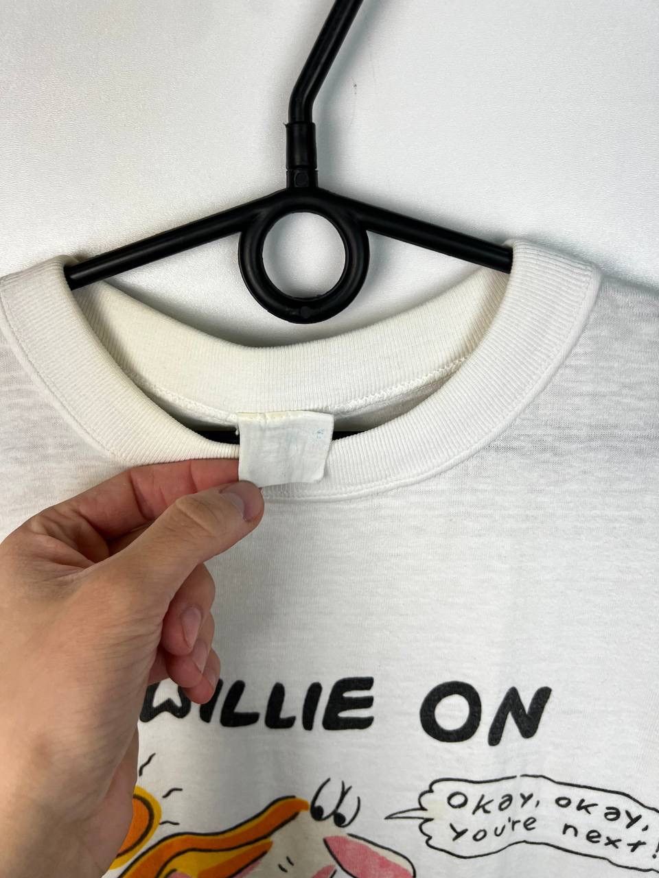 Vintage Pornstar Willie on Holliday 90s crazy t-shirts size M Size US M / EU 48-50 / 2 - 3 Thumbnail