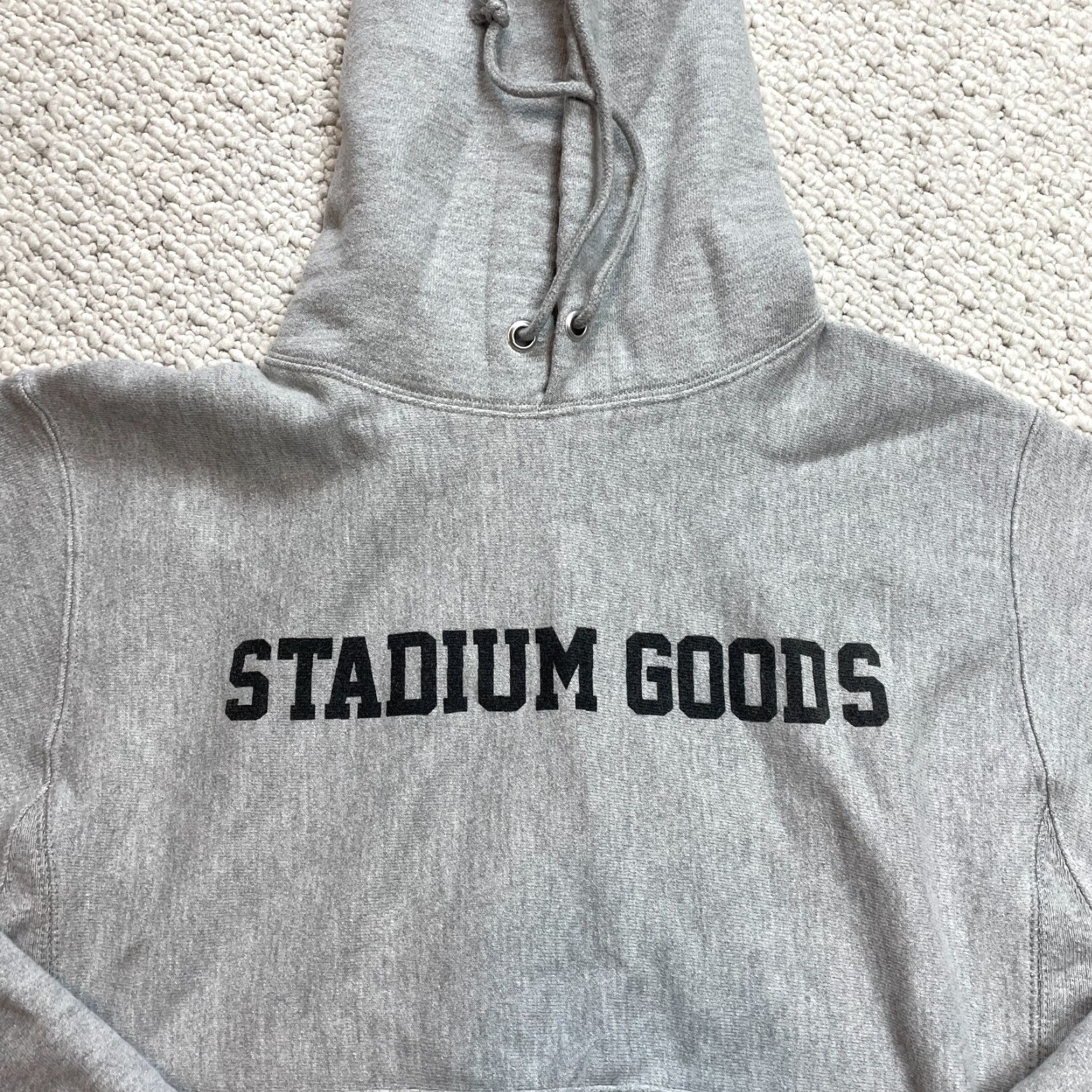 Champion Champion Hoodie Sweatshirt Womens Small Gray Reverse Weave Stadium Goods Logo Size S / US 4 / IT 40 - 2 Thumbnail