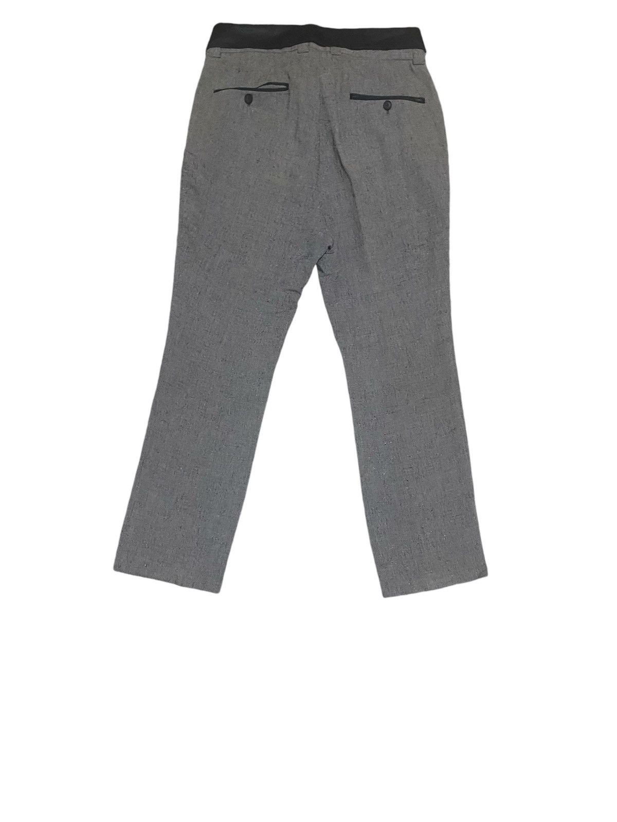 Japanese Brand × Robert Geller High Waist Robbert Geller Casual Two Tone Pants Size US 32 / EU 48 - 3 Thumbnail