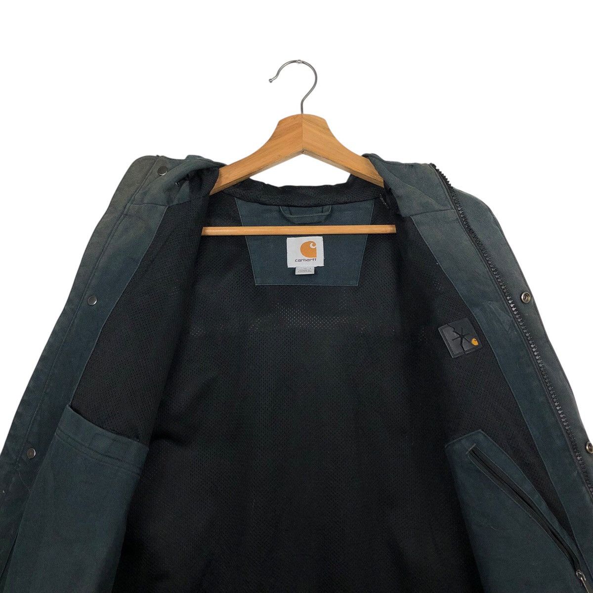 Carhartt 📌Vintage Chore Worker Jacket Carhartt Zipper Detroit Size US M / EU 48-50 / 2 - 17 Thumbnail