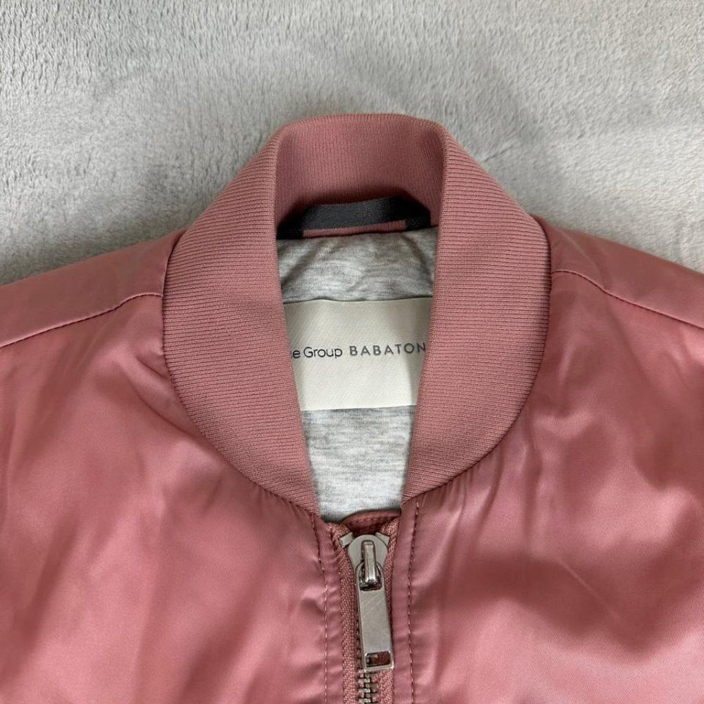 Aritzia Aritzia Babaton Pink Bomber Jacket Women's Size Small Size S / US 4 / IT 40 - 5 Thumbnail