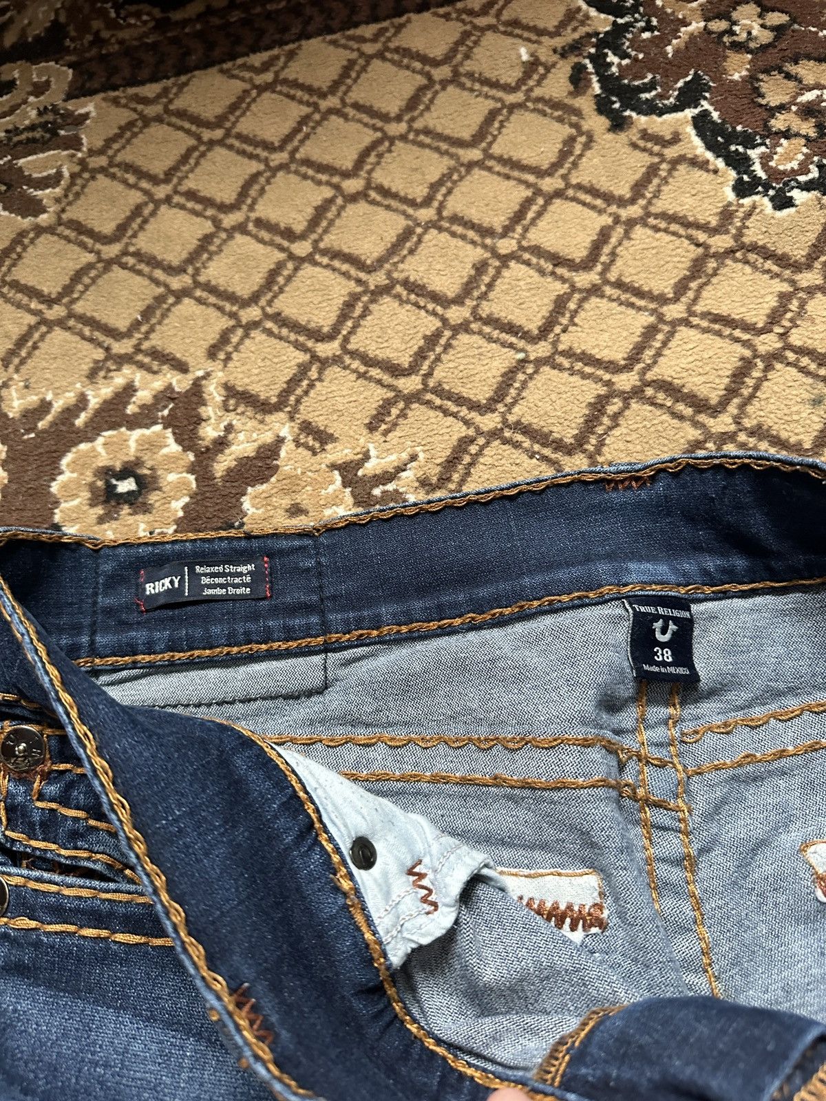 Japanese Brand True Religion Pants Denim Size US 36 / EU 52 - 8 Thumbnail