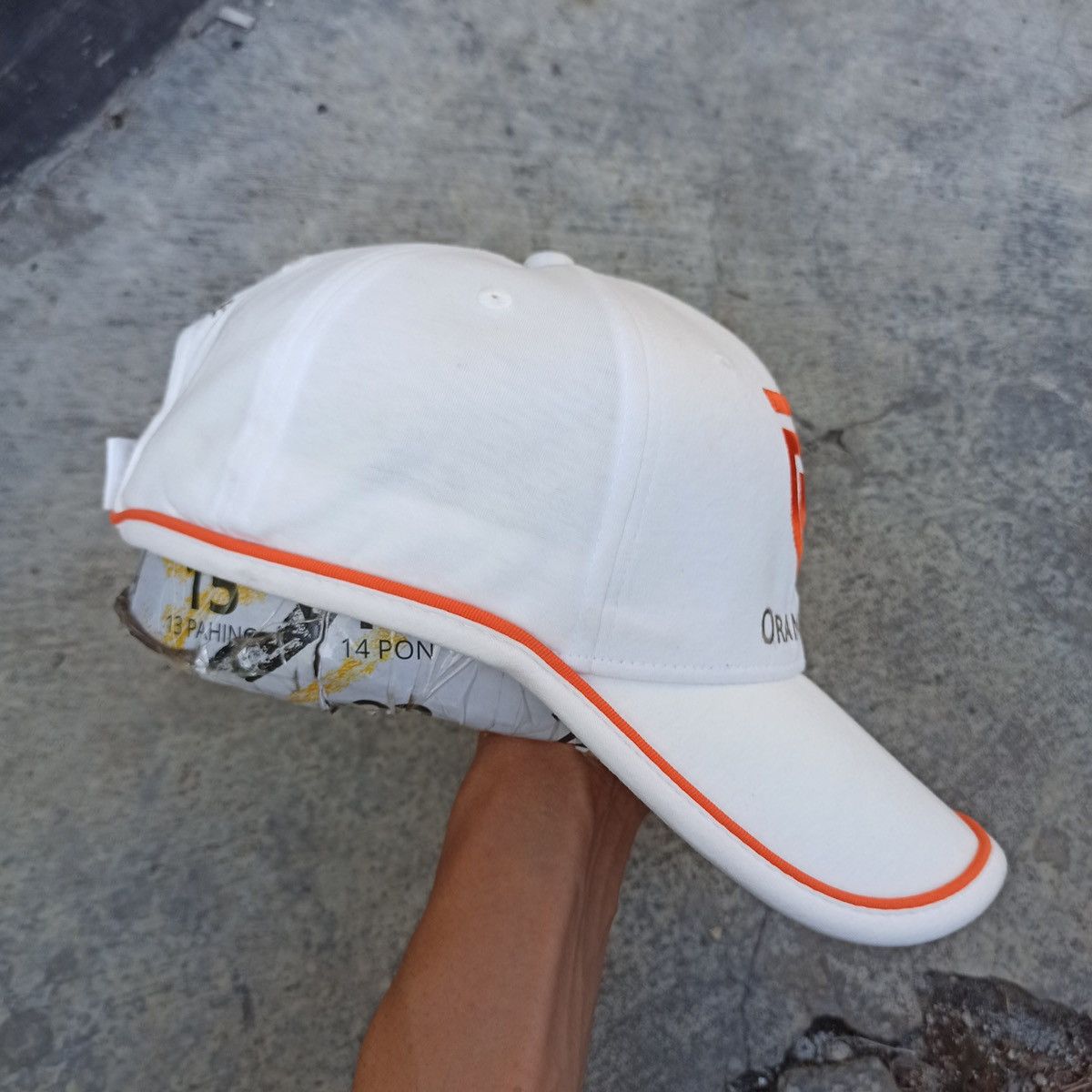 ARCHIVAL HAT 2016 KLPGA hat. Orange life championship