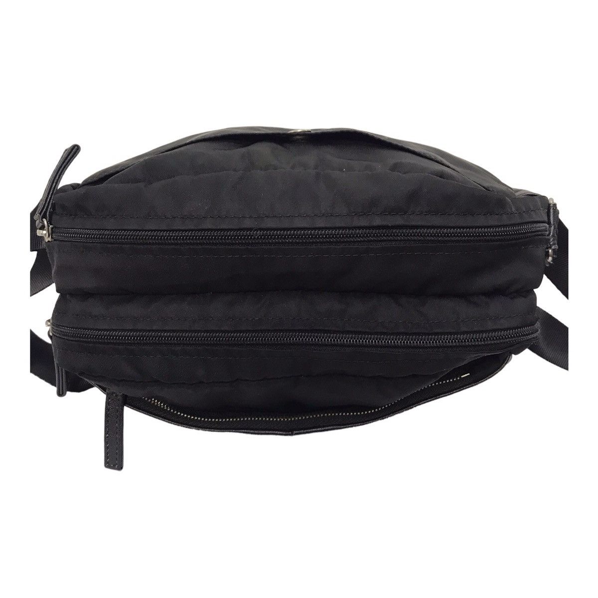 Japanese Brand × Y's × Yohji Yamamoto Yohji Yamamoto Y’Saccs Half Leather Sling Bag Size ONE SIZE - 6 Thumbnail