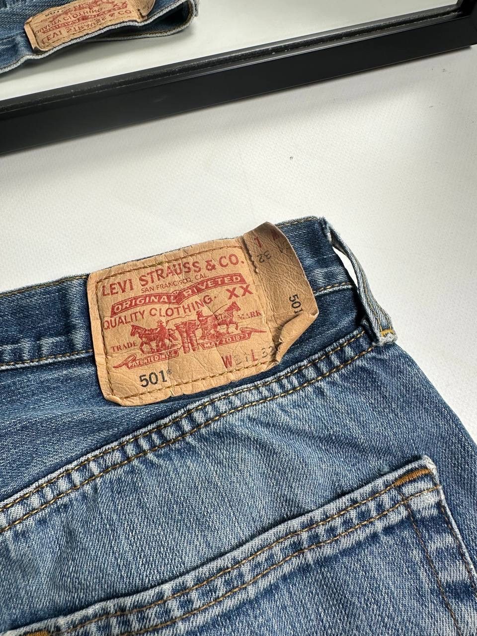 Levi's 90s Vintage Levis Wide USA Super baggy Jean Size US 31 - 5 Thumbnail