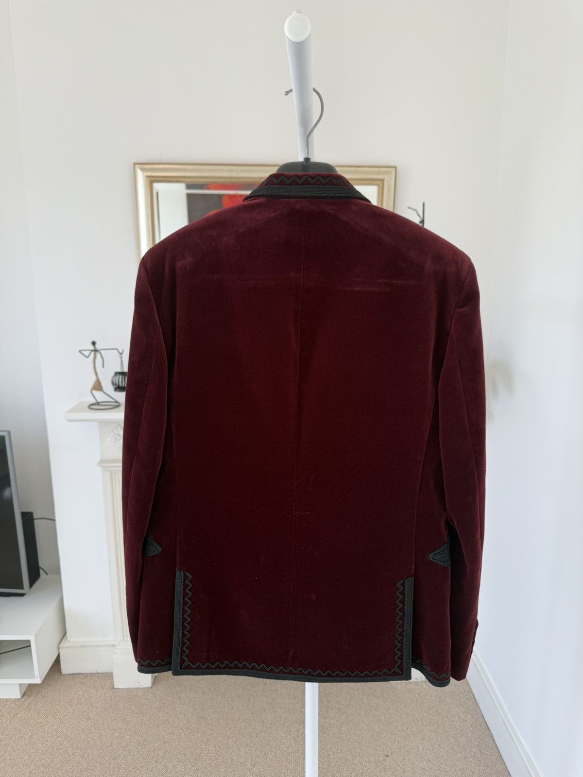 Saint Laurent Paris FW18 Saint Laurent Velvet Western Blazer Jacket Size 48R - 5 Thumbnail