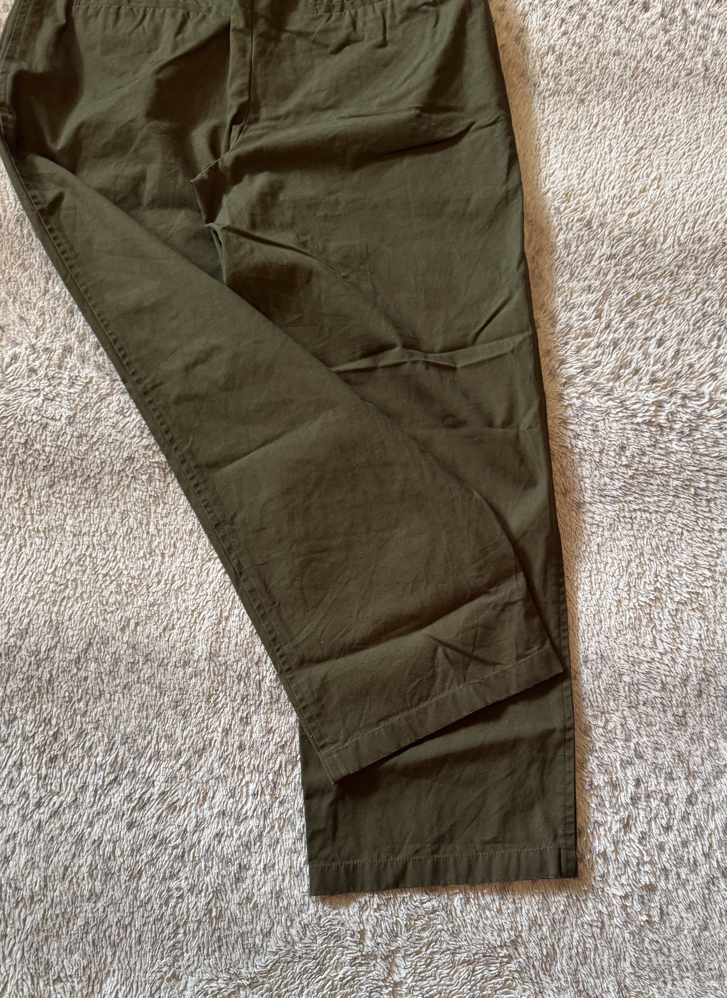 Jil Sander Jil Sander Vintage 2000s Olive Pants Size 36 Size 25" / US 0 / IT 36 - 4 Thumbnail