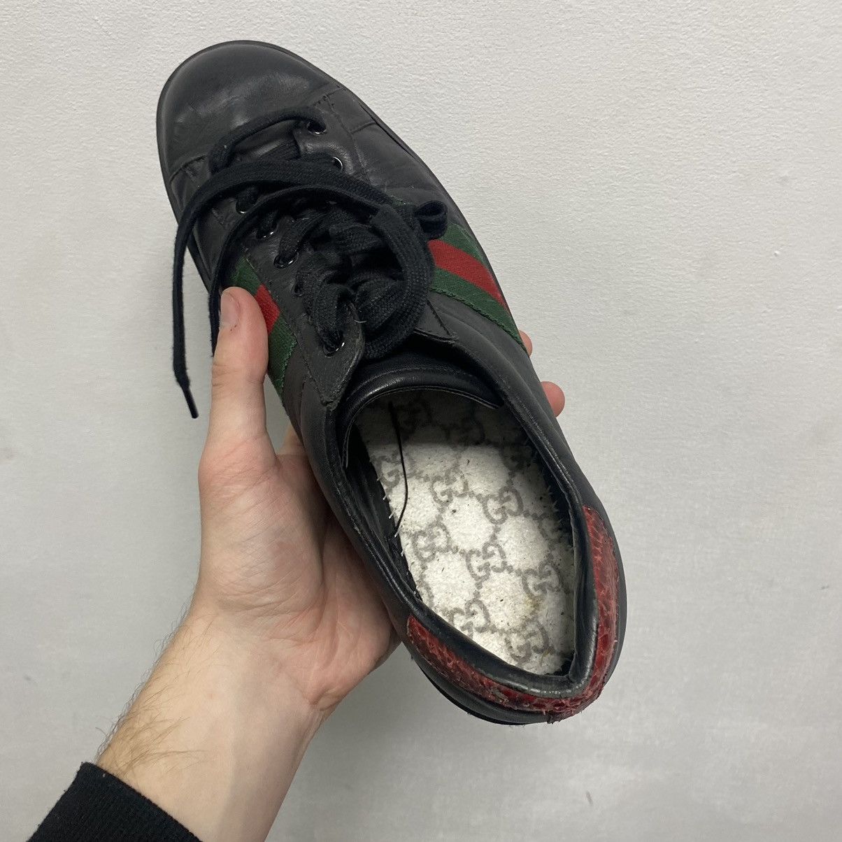 Gucci Gucci ace shoes sneakers Size US 8 / EU 41 - 18 Thumbnail