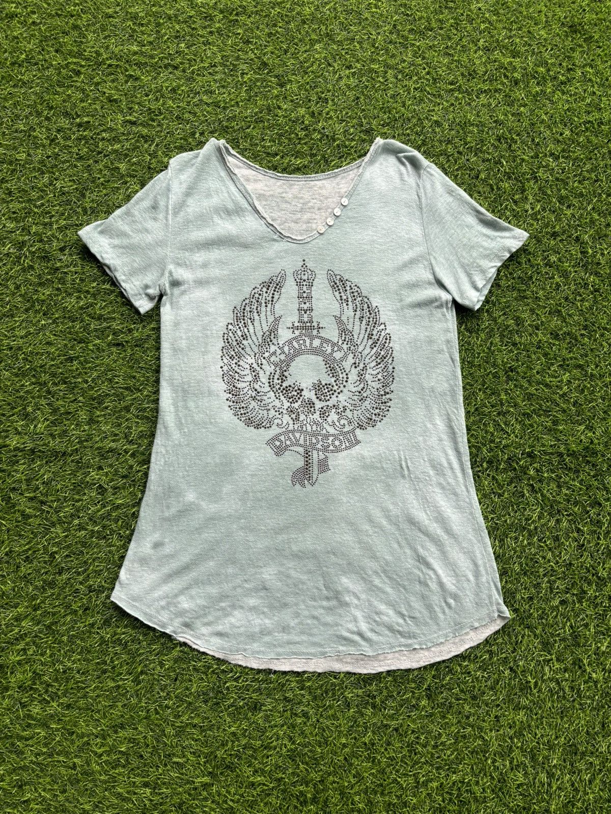 Hysteric Glamour Y2k Harley Davidson Skull Tshirt Size M / US 6-8 / IT 42-44 - 1 Thumbnail