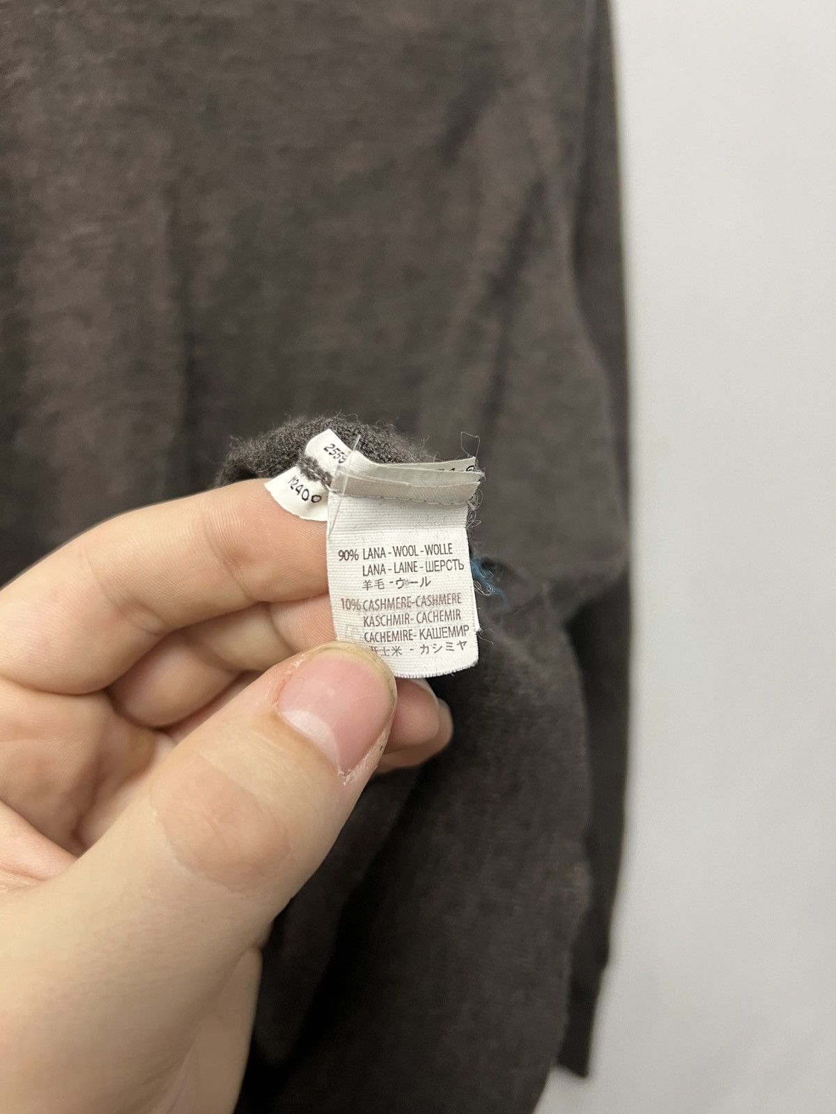 Brunello Cucinelli Mens Brunello Cucinelli Cashmere Sweater With Half Zip Size US M / EU 48-50 / 2 - 9 Thumbnail