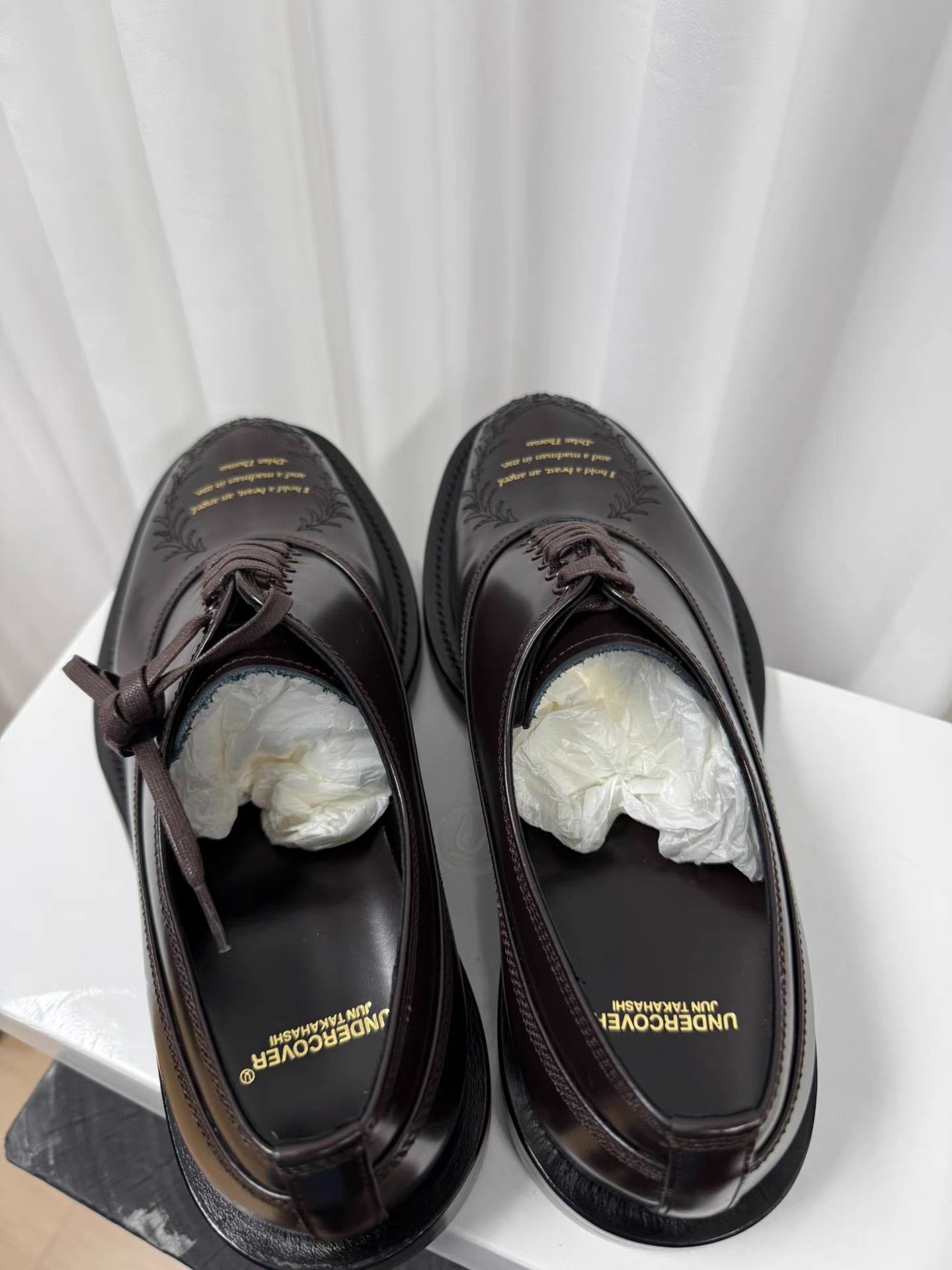 Undercover UNDERCOVER 20SS Poem Derby Shoes K20 Size US 9 / EU 42 - 5 Thumbnail