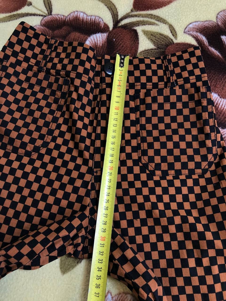 Anthropologie Maeve by Anthropologie The Colette Checkered Pants Size 26" / US 2 / IT 38 - 10 Thumbnail