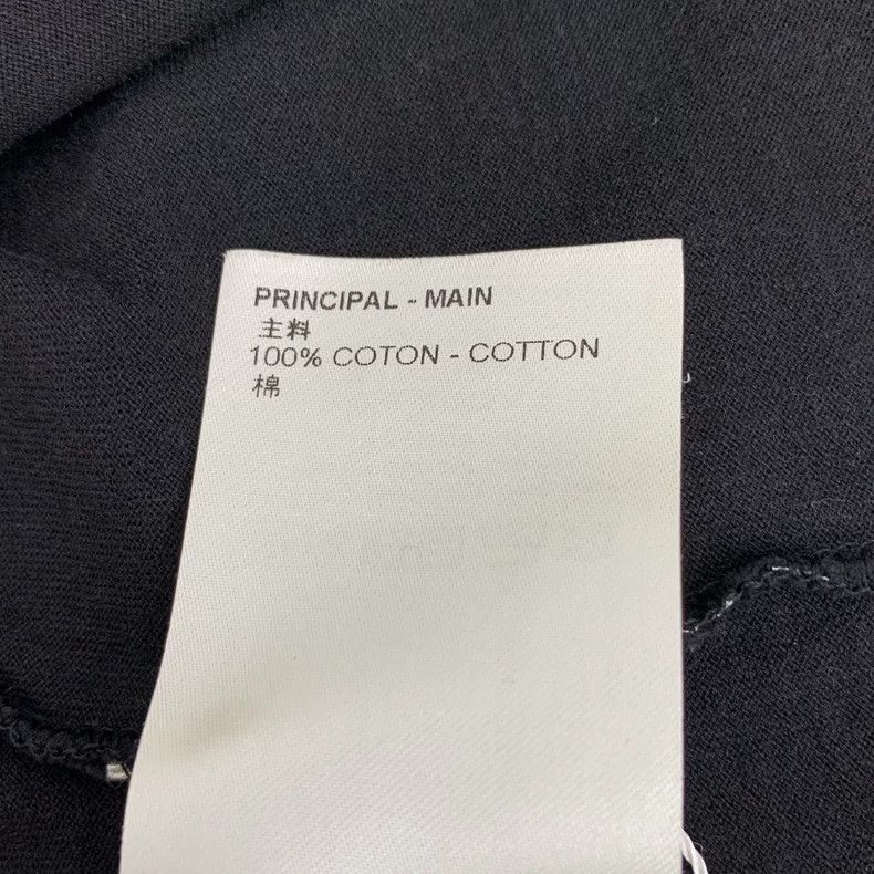 Louis Vuitton Louis Vuitton Black logo full-print cotton crewneck short- Size US M / EU 48-50 / 2 - 7 Thumbnail