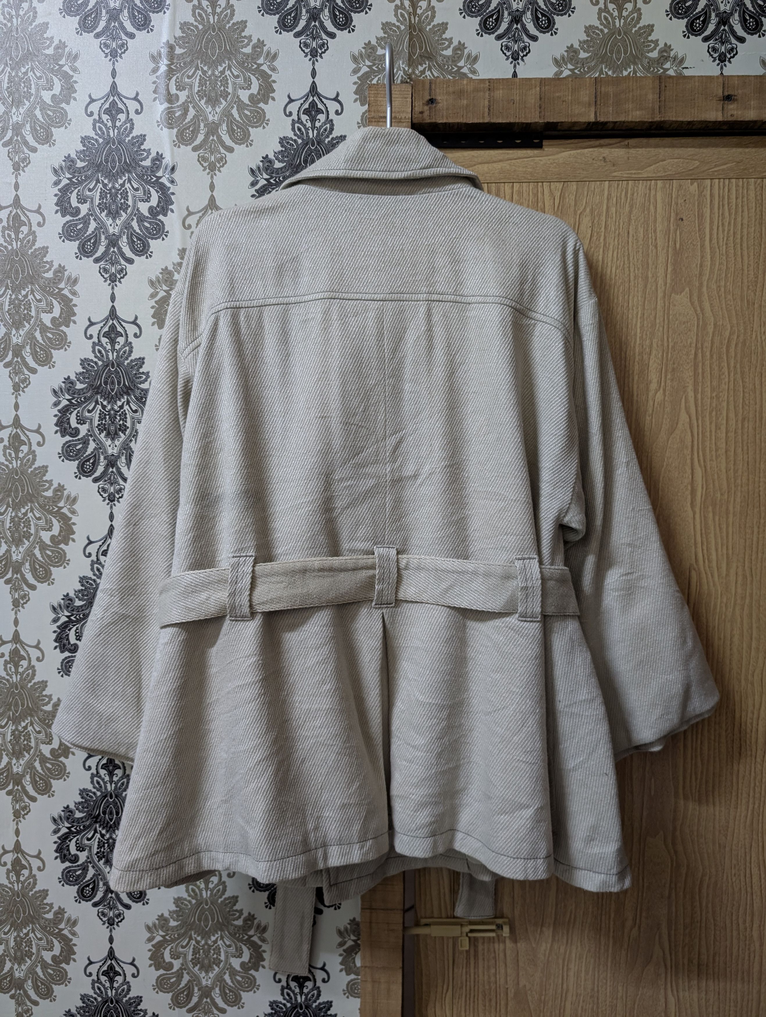Diesel Vintage Diesel Artisanal Cotton Belted Jacket Wrap Coat Size M / US 6-8 / IT 42-44 - 2 Thumbnail