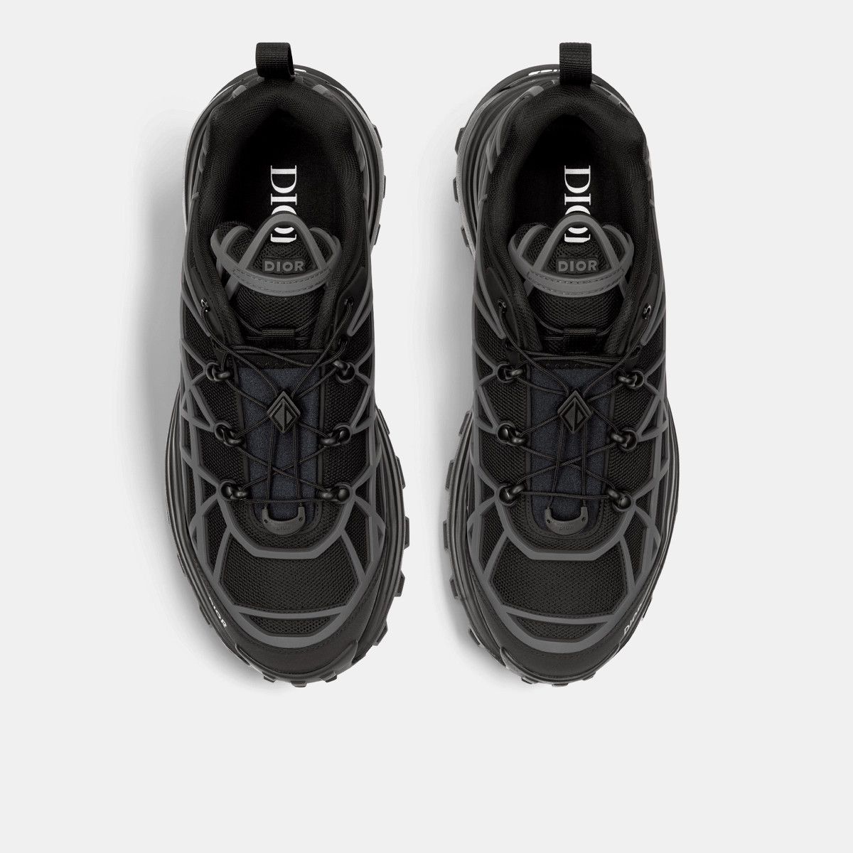 Dior o1bcso1str0125 B31 Runner Sneaker in Black Size US 7 / EU 40 - 3 Thumbnail