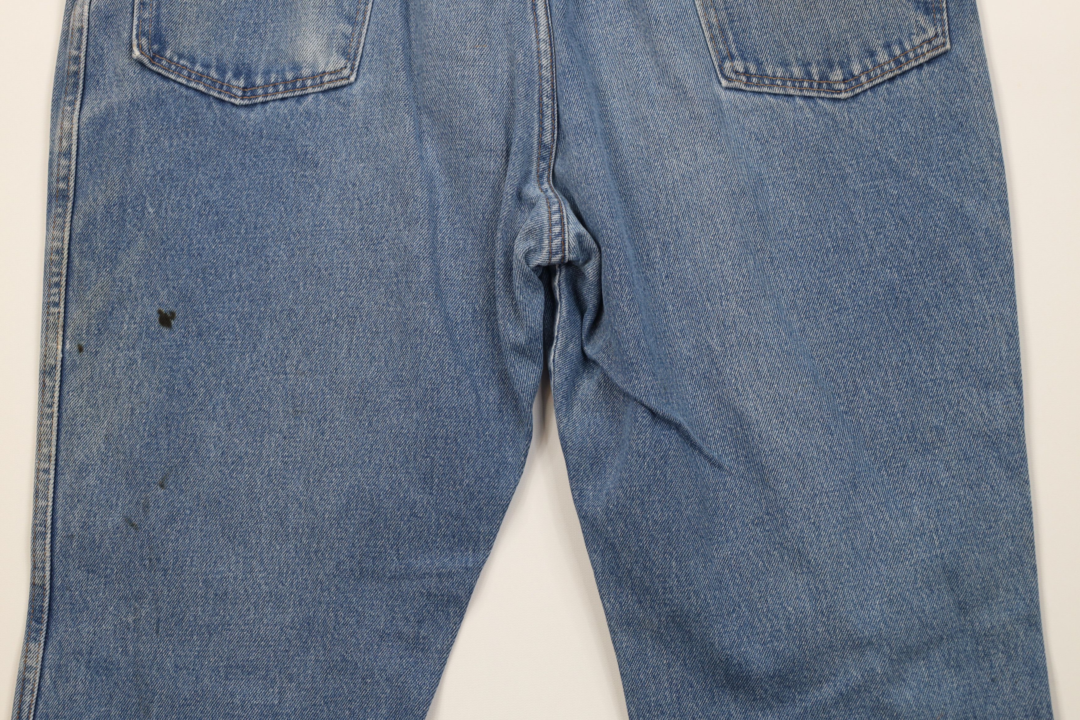 Vintage Vintage 70s Streetwear Flared Bootcut Denim Jeans Blue USA Size US 40 / EU 56 - 14 Thumbnail