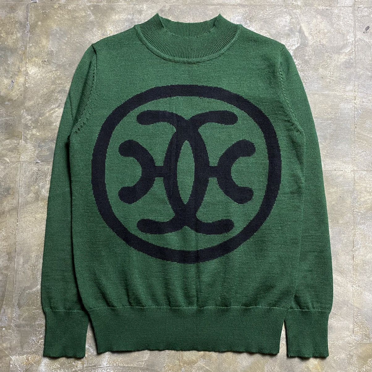Cashmere Logo Knit Sweater
