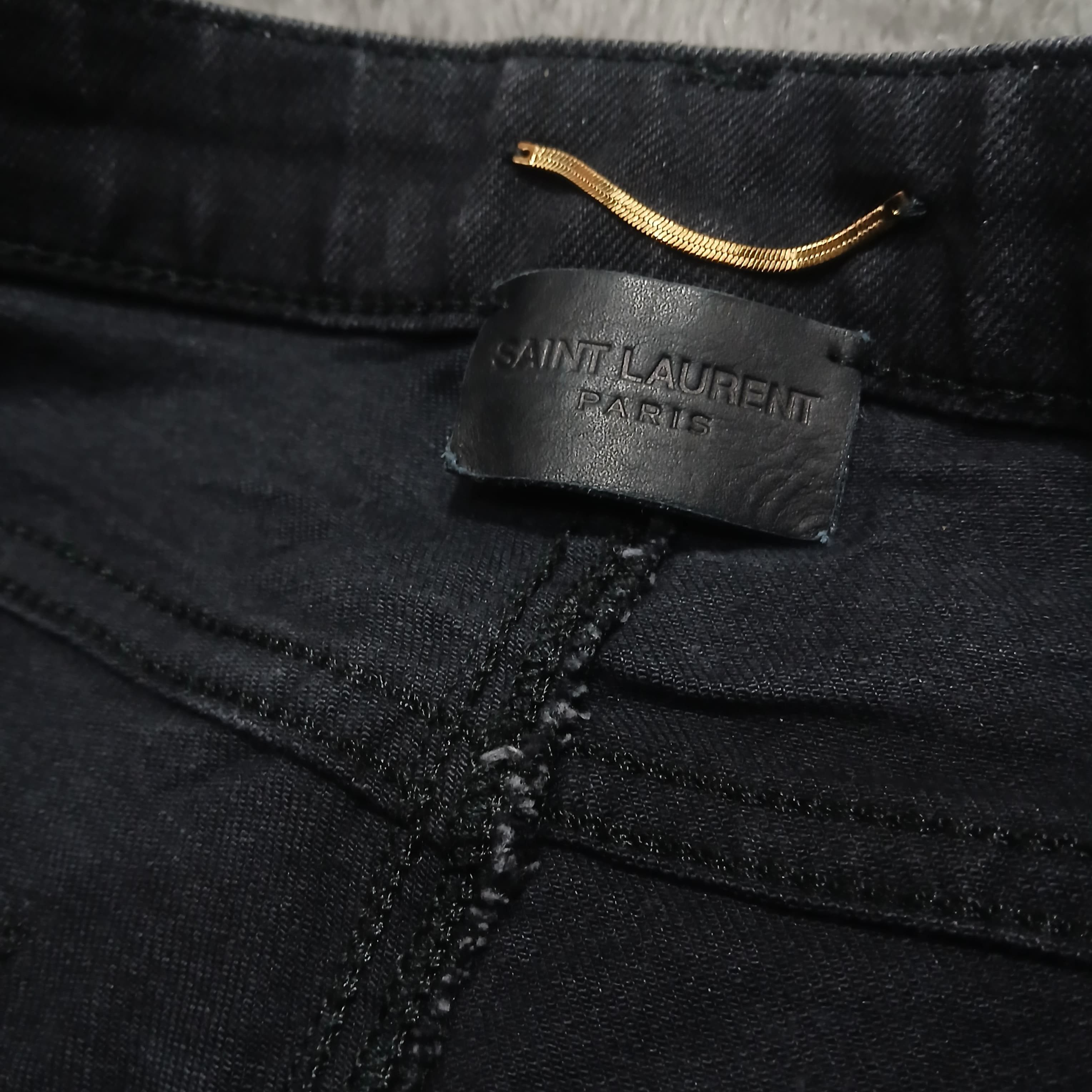 Saint Laurent Paris FW21 Saint Laurent D02 Skinny-Fit Stretch Denim Size US 26 / EU 42 - 5 Thumbnail